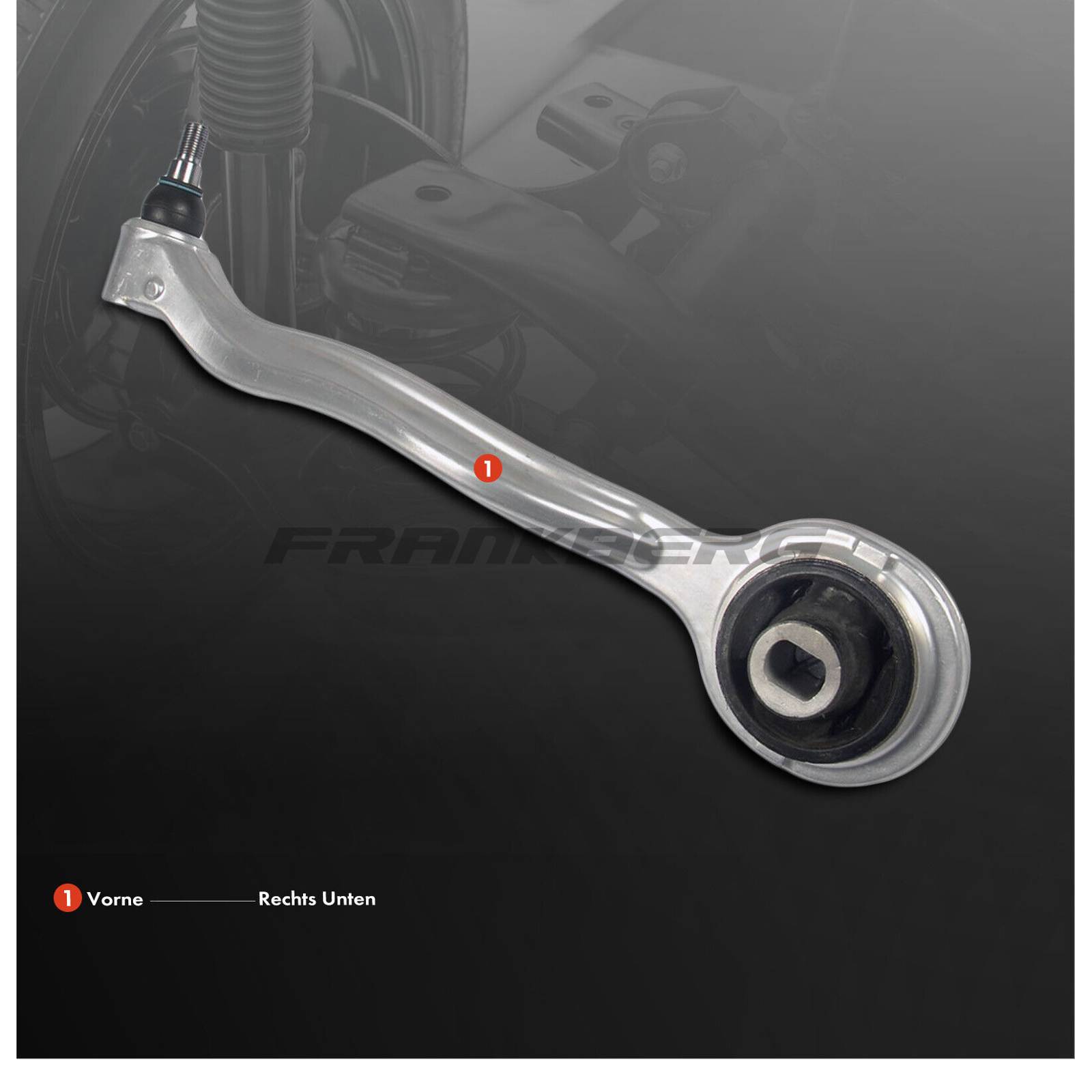 Control/Trailing Arm, wheel suspension