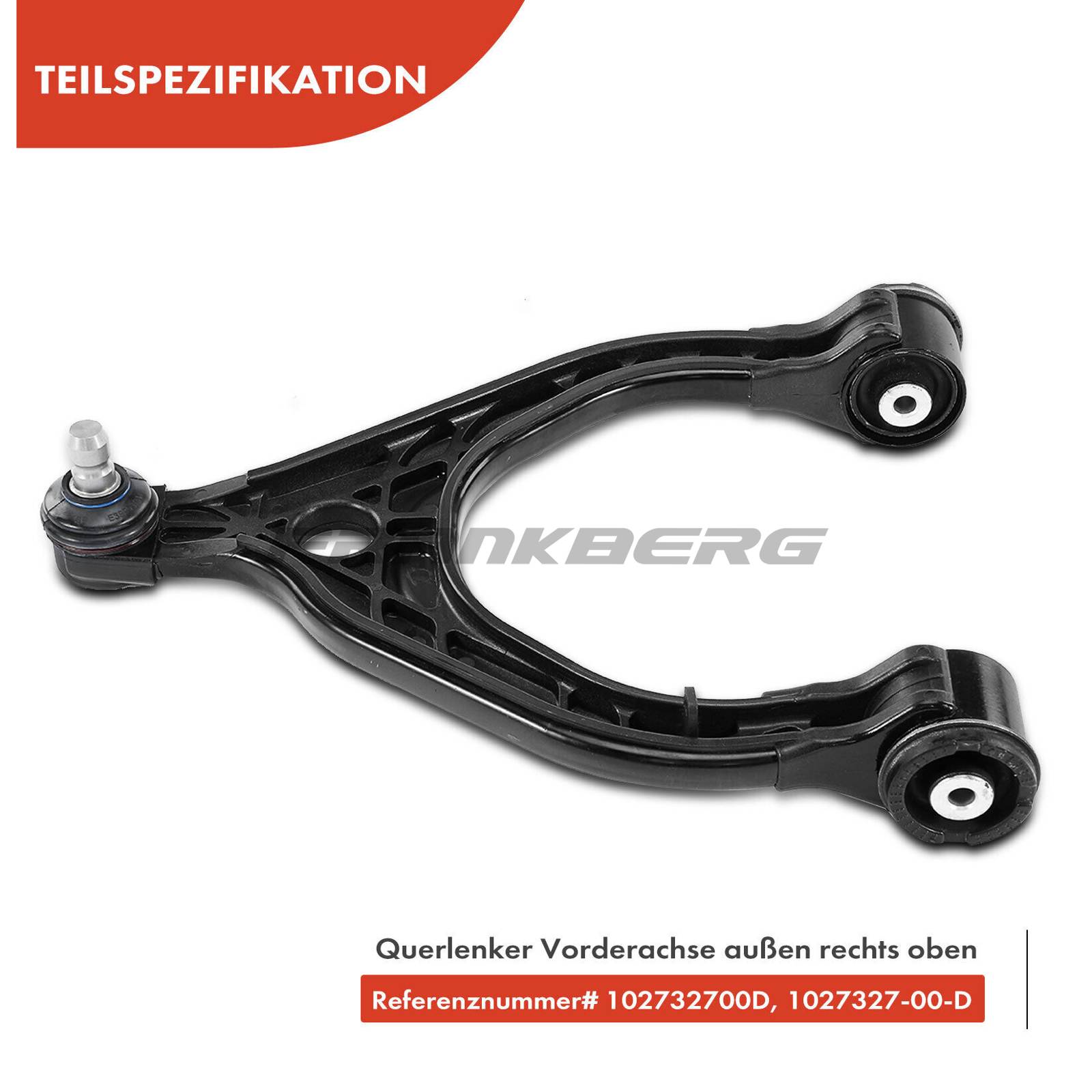 Control/Trailing Arm, wheel suspension