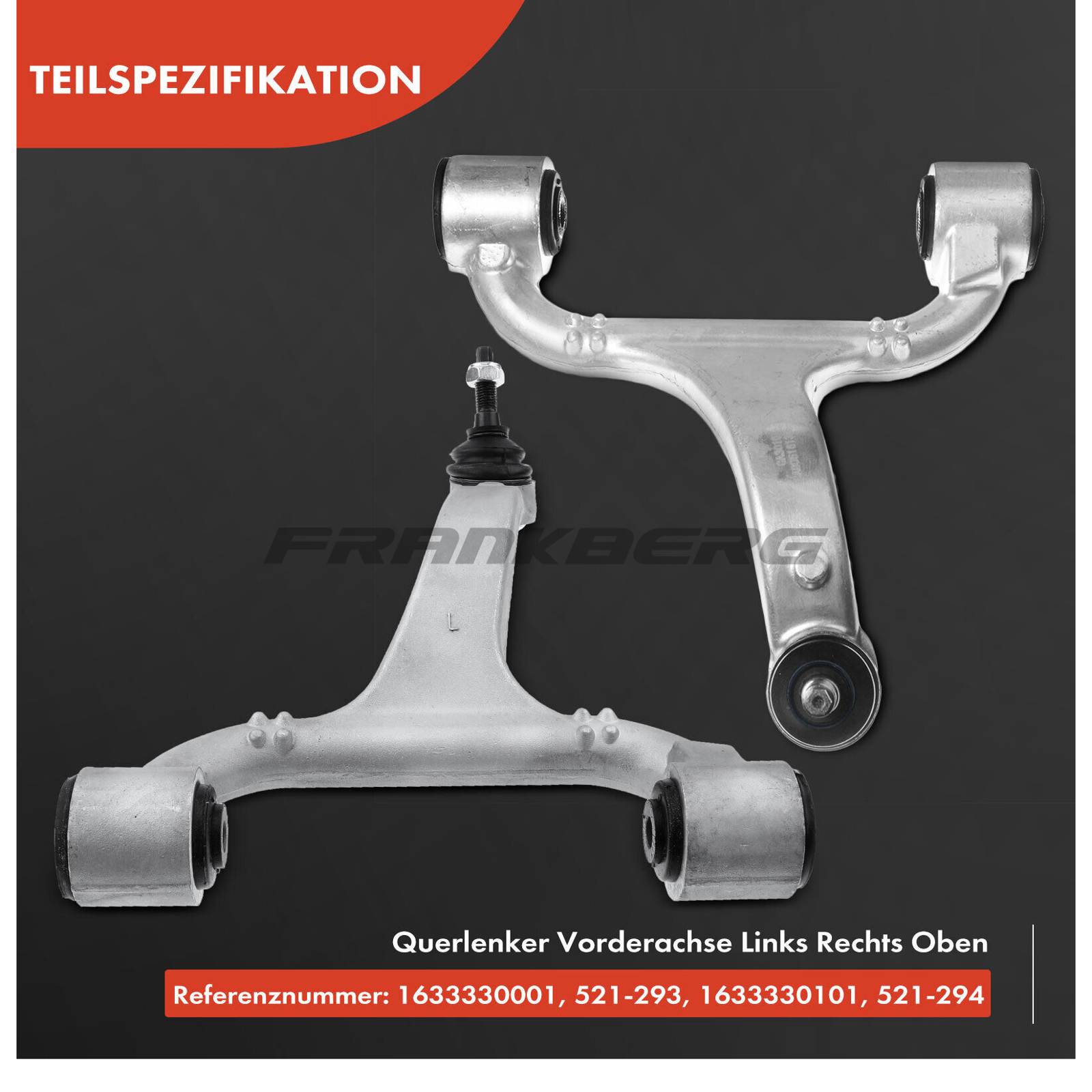 Control/Trailing Arm, wheel suspension