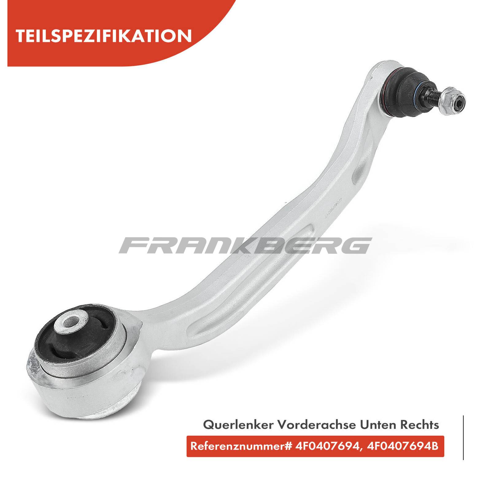 Control/Trailing Arm, wheel suspension