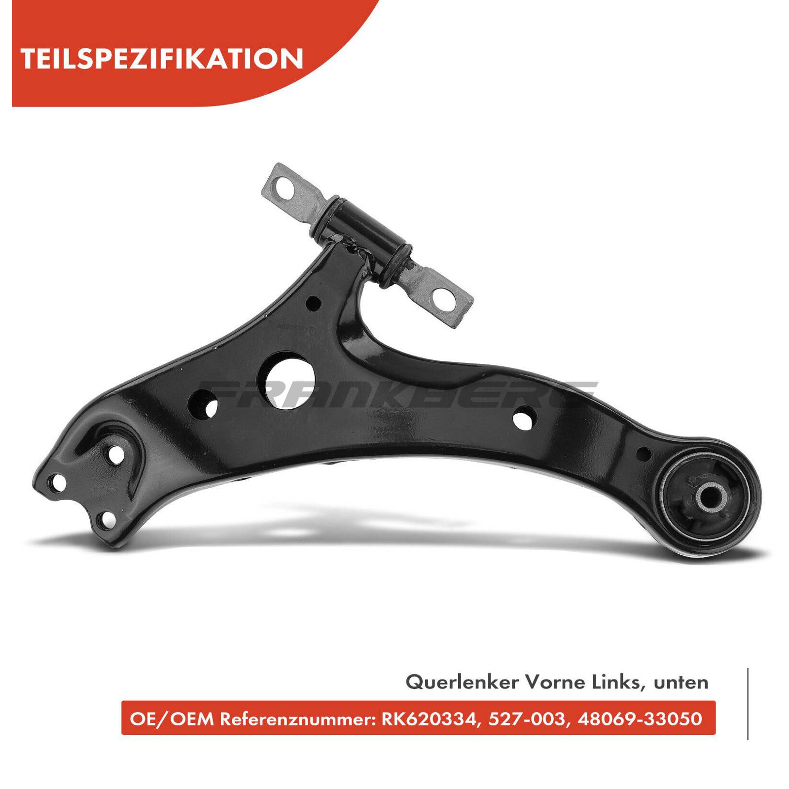 Control/Trailing Arm, wheel suspension