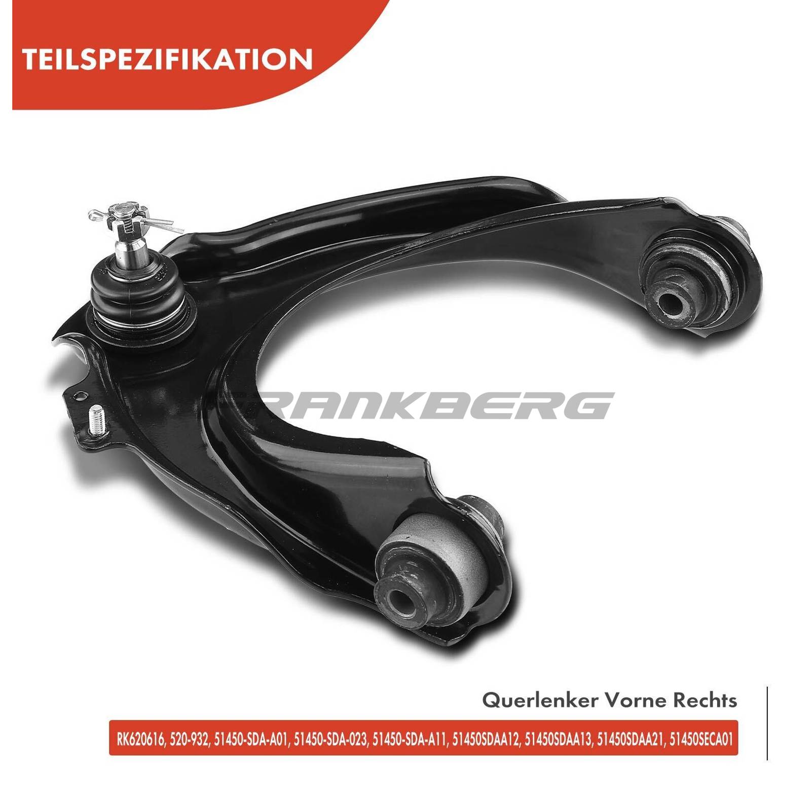 Control/Trailing Arm, wheel suspension