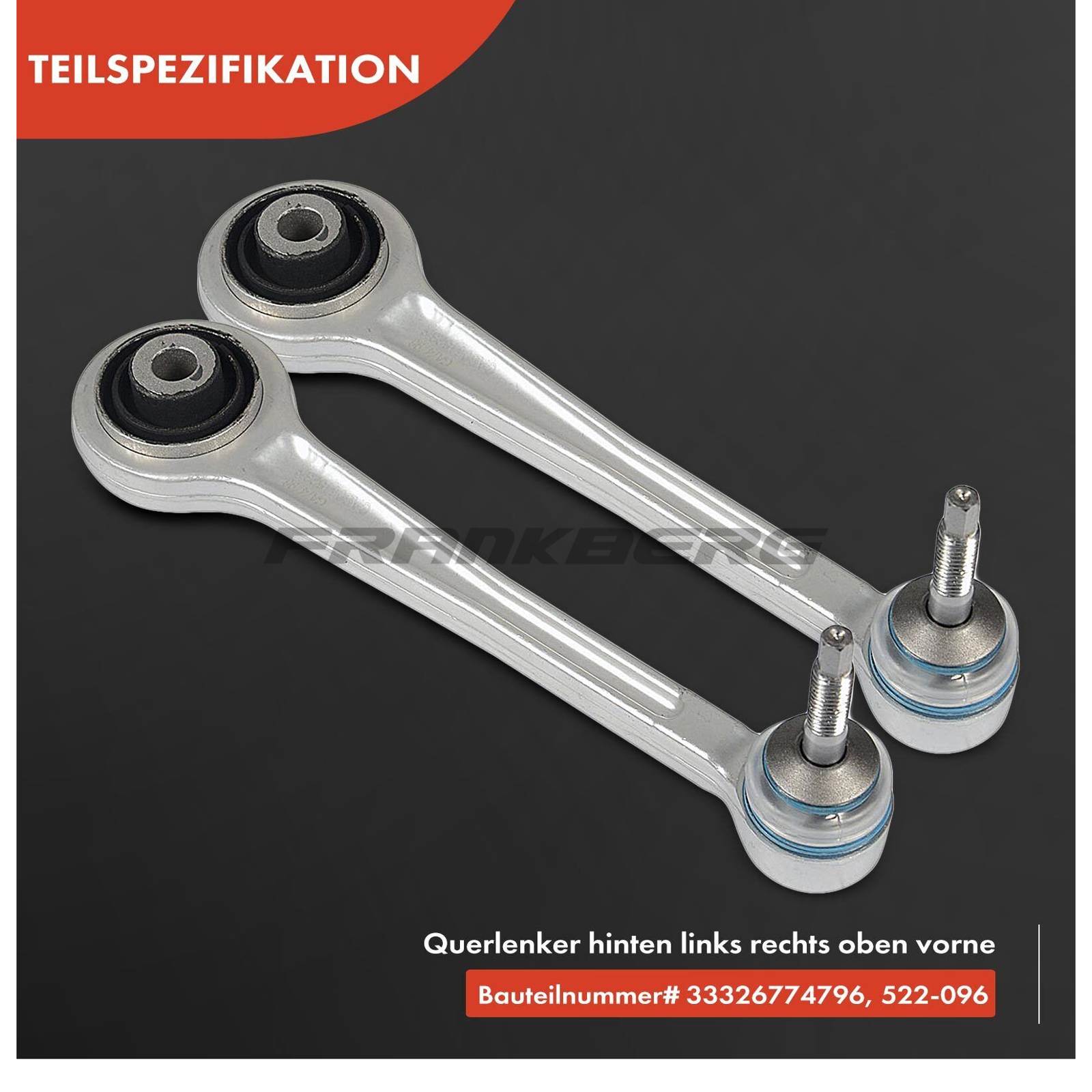 Control/Trailing Arm, wheel suspension