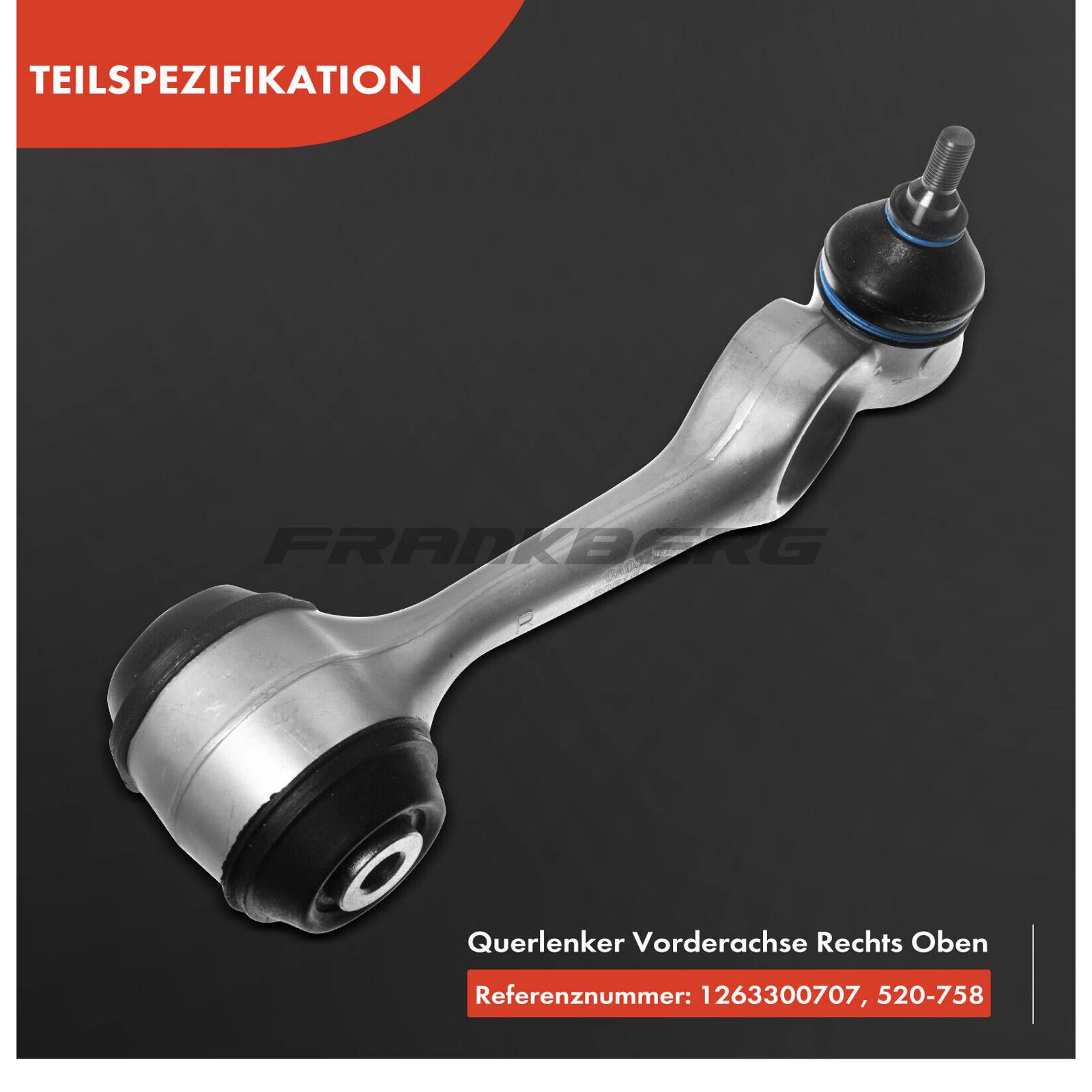 Control/Trailing Arm, wheel suspension