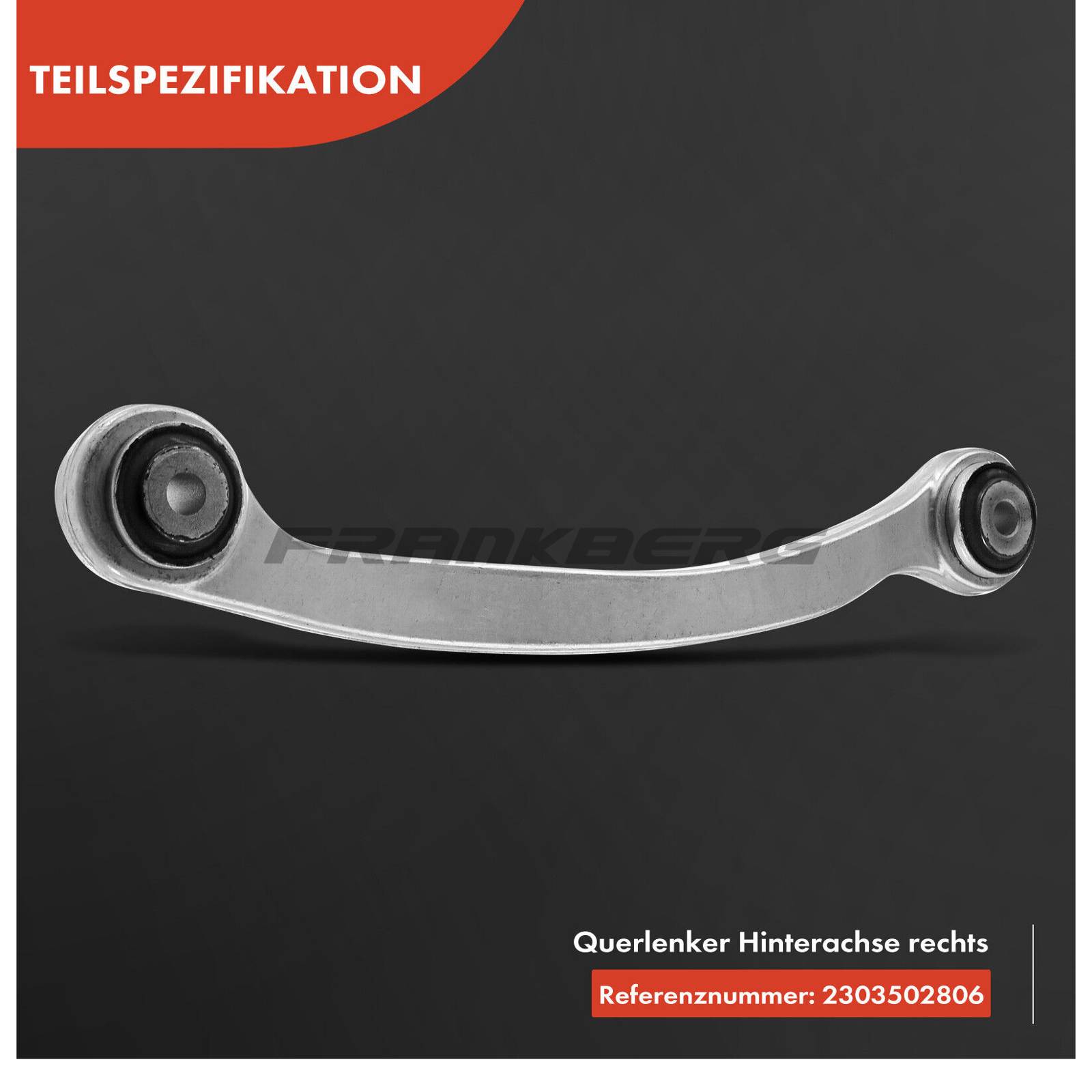 Control/Trailing Arm, wheel suspension