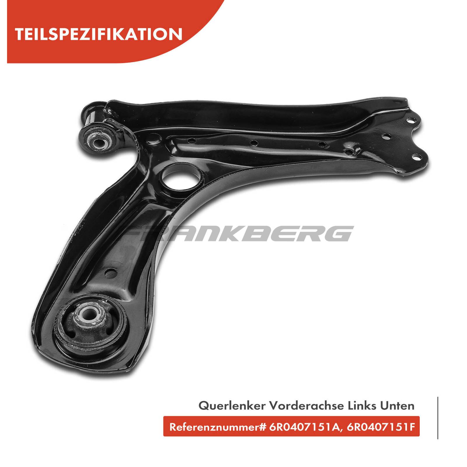 Control/Trailing Arm, wheel suspension