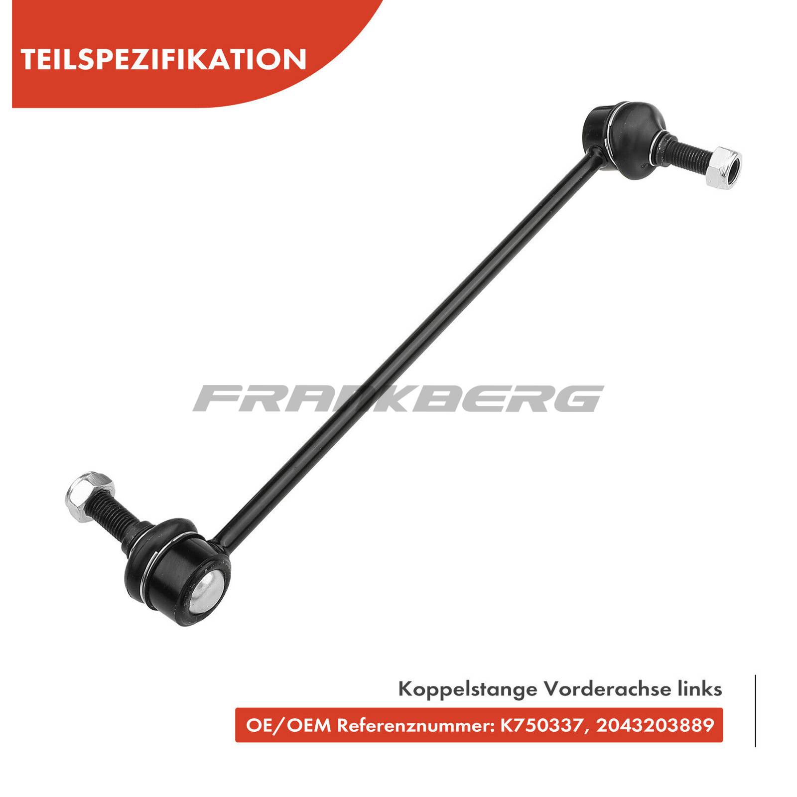 Control/Trailing Arm, wheel suspension