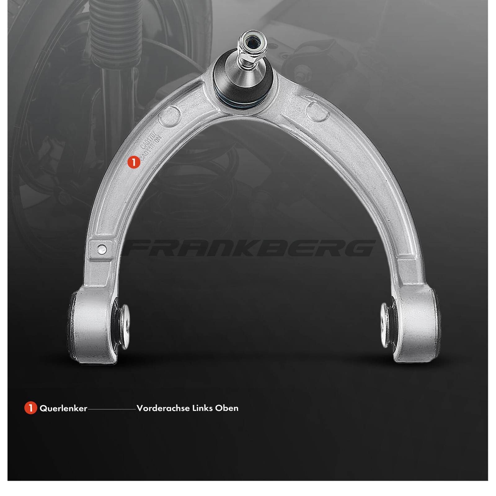 Control/Trailing Arm, wheel suspension