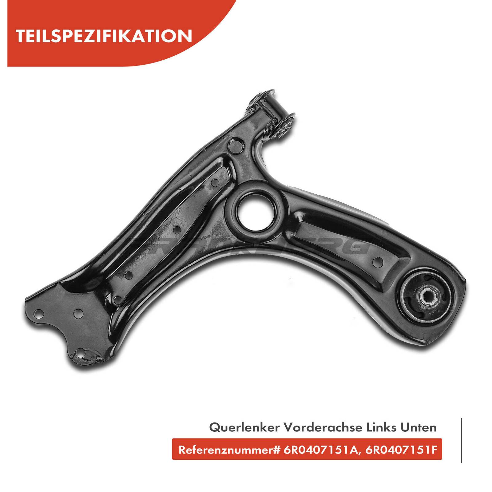 Control/Trailing Arm, wheel suspension