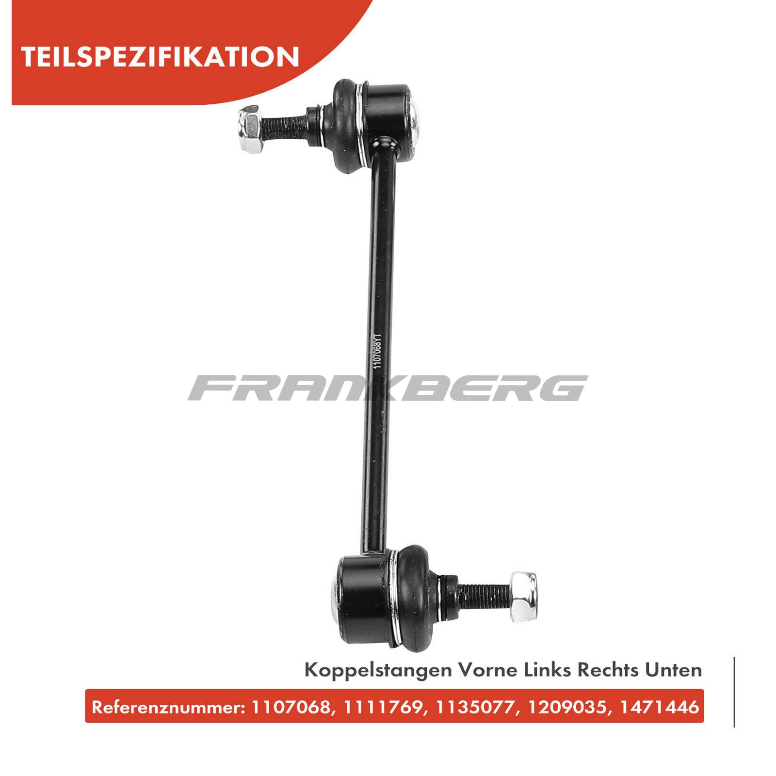 Control/Trailing Arm, wheel suspension