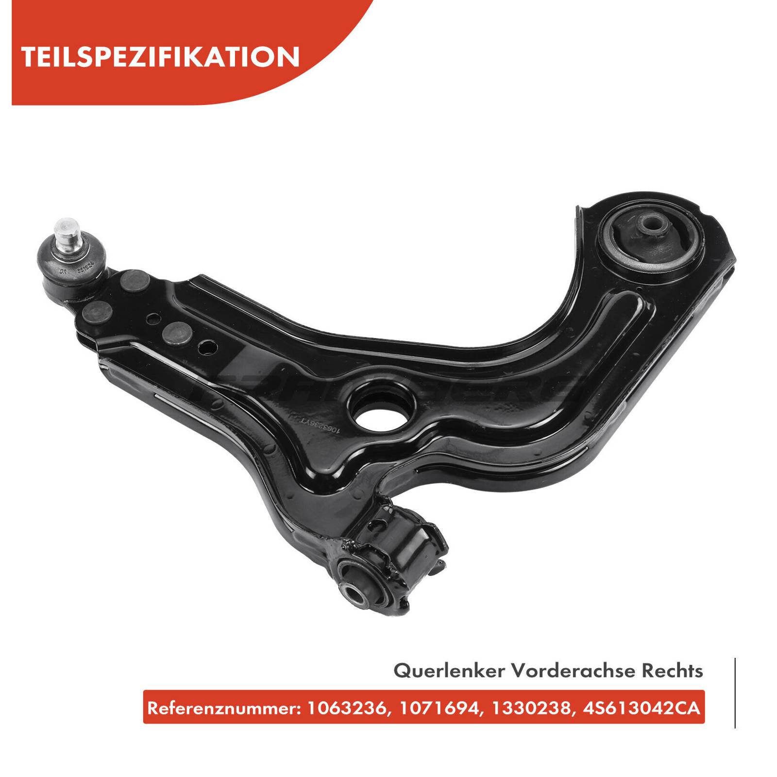 Control/Trailing Arm, wheel suspension