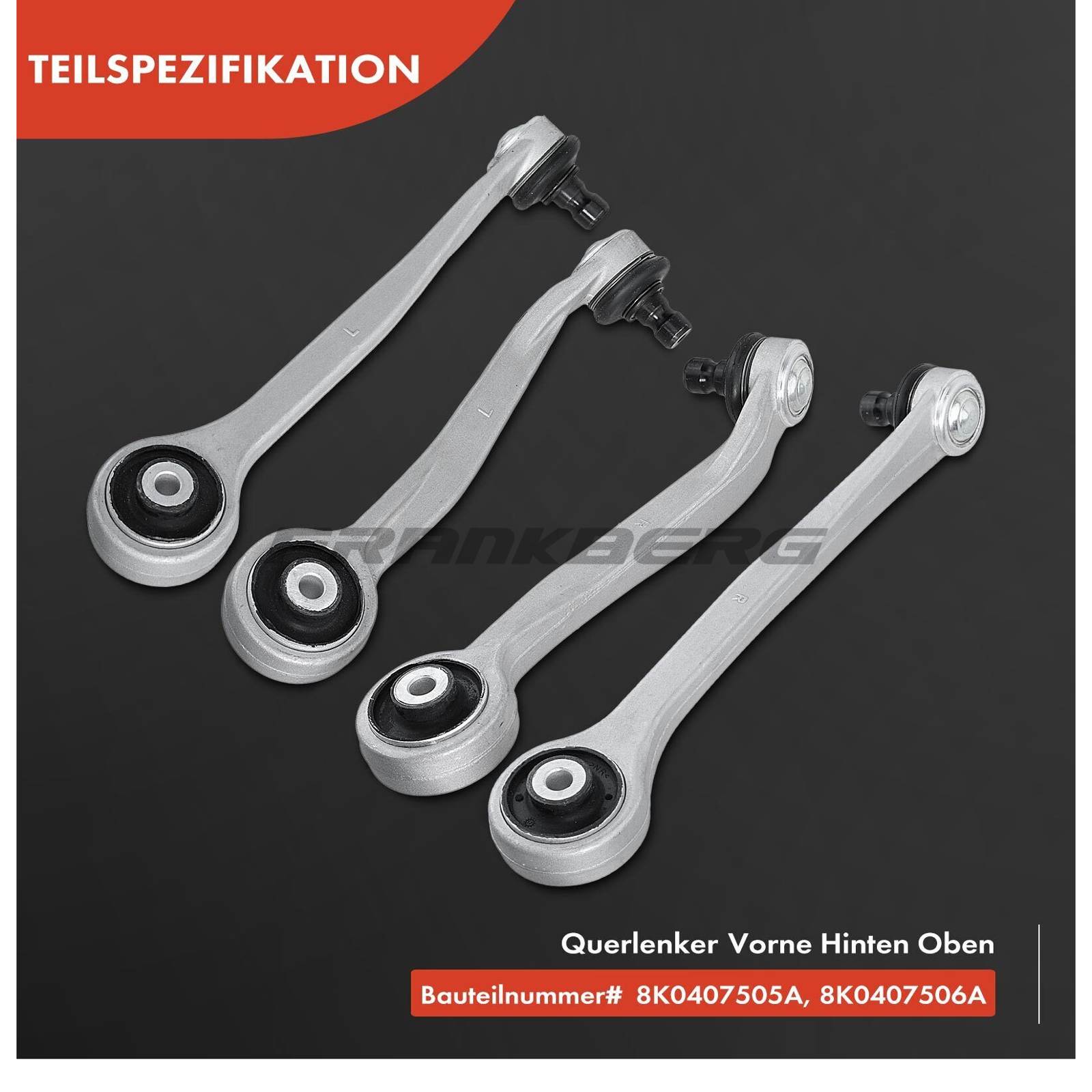 Control/Trailing Arm, wheel suspension