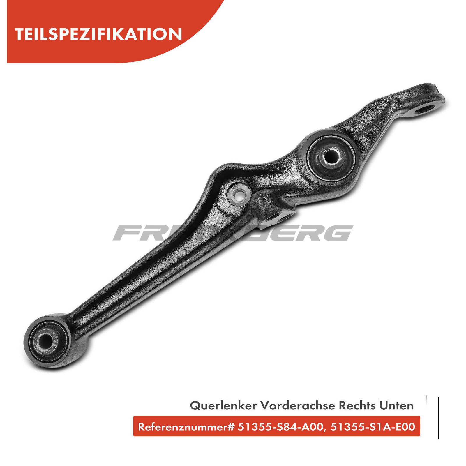 Control/Trailing Arm, wheel suspension