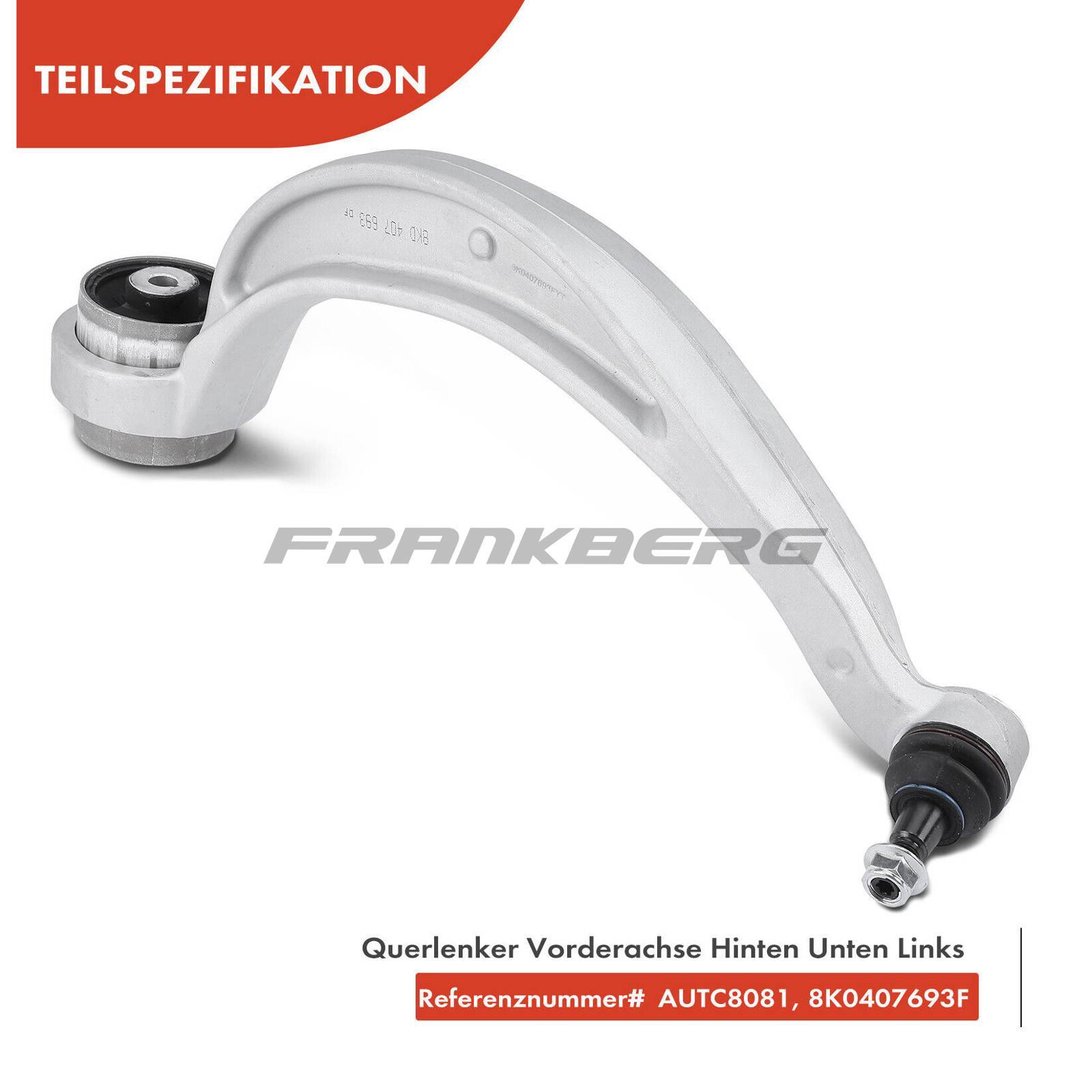 Control/Trailing Arm, wheel suspension