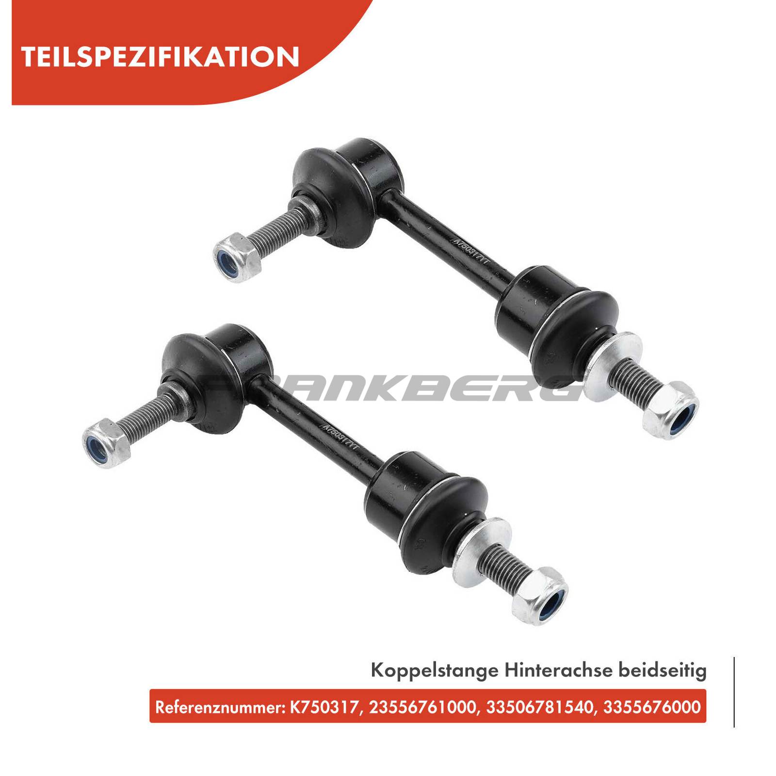 Bushing, stabiliser coupling rod