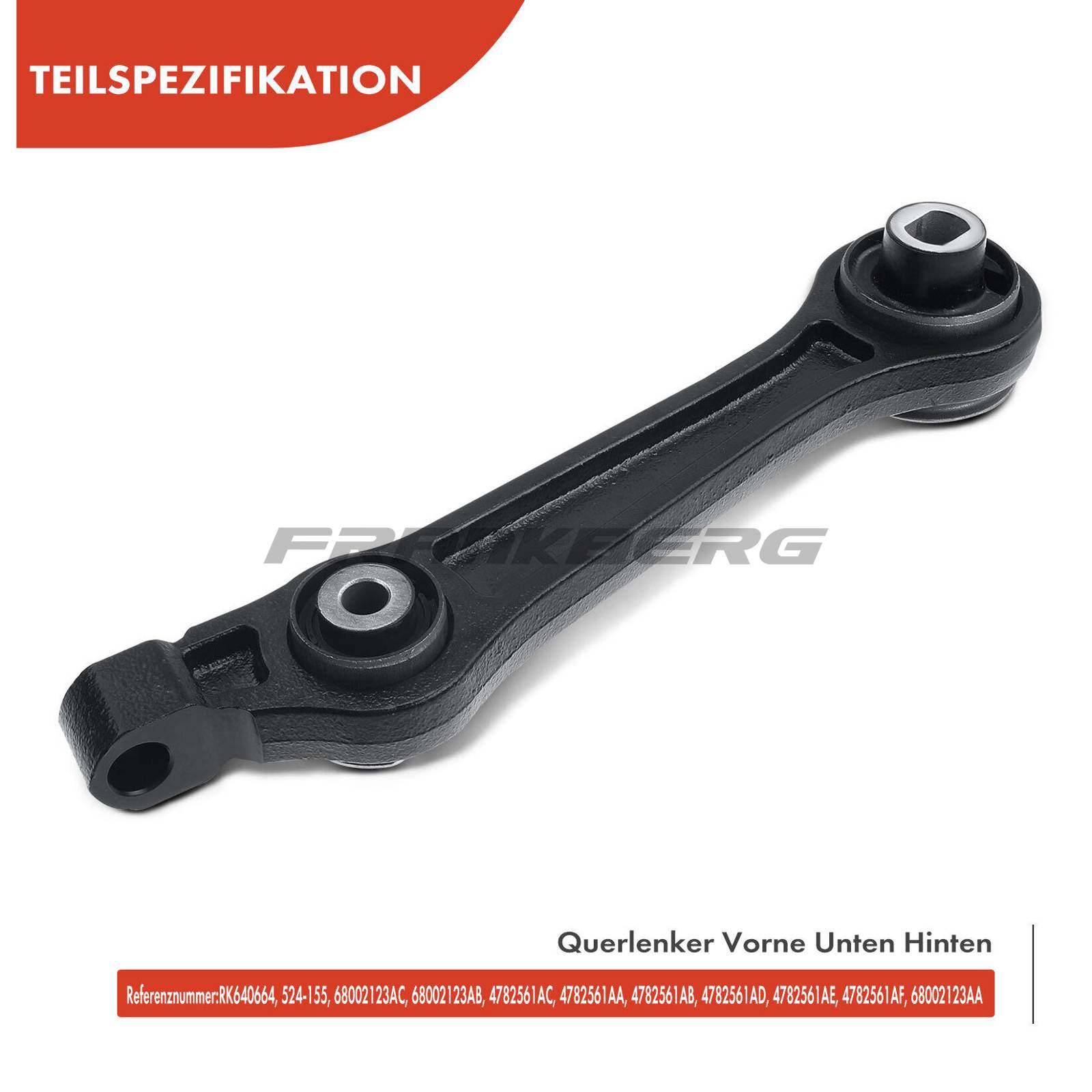 Control/Trailing Arm, wheel suspension