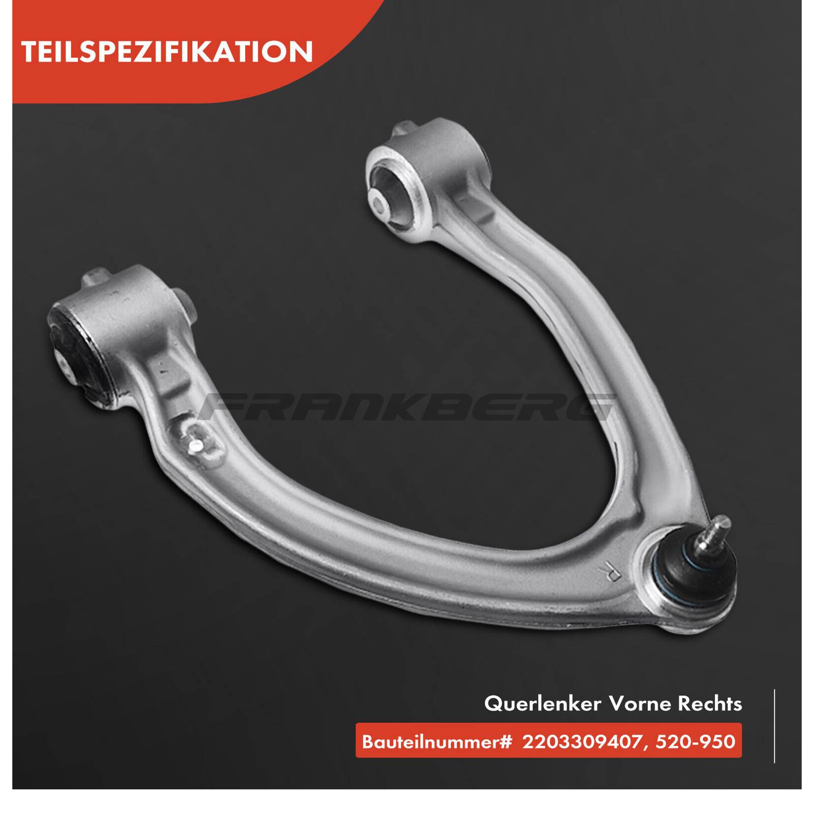 Control/Trailing Arm, wheel suspension