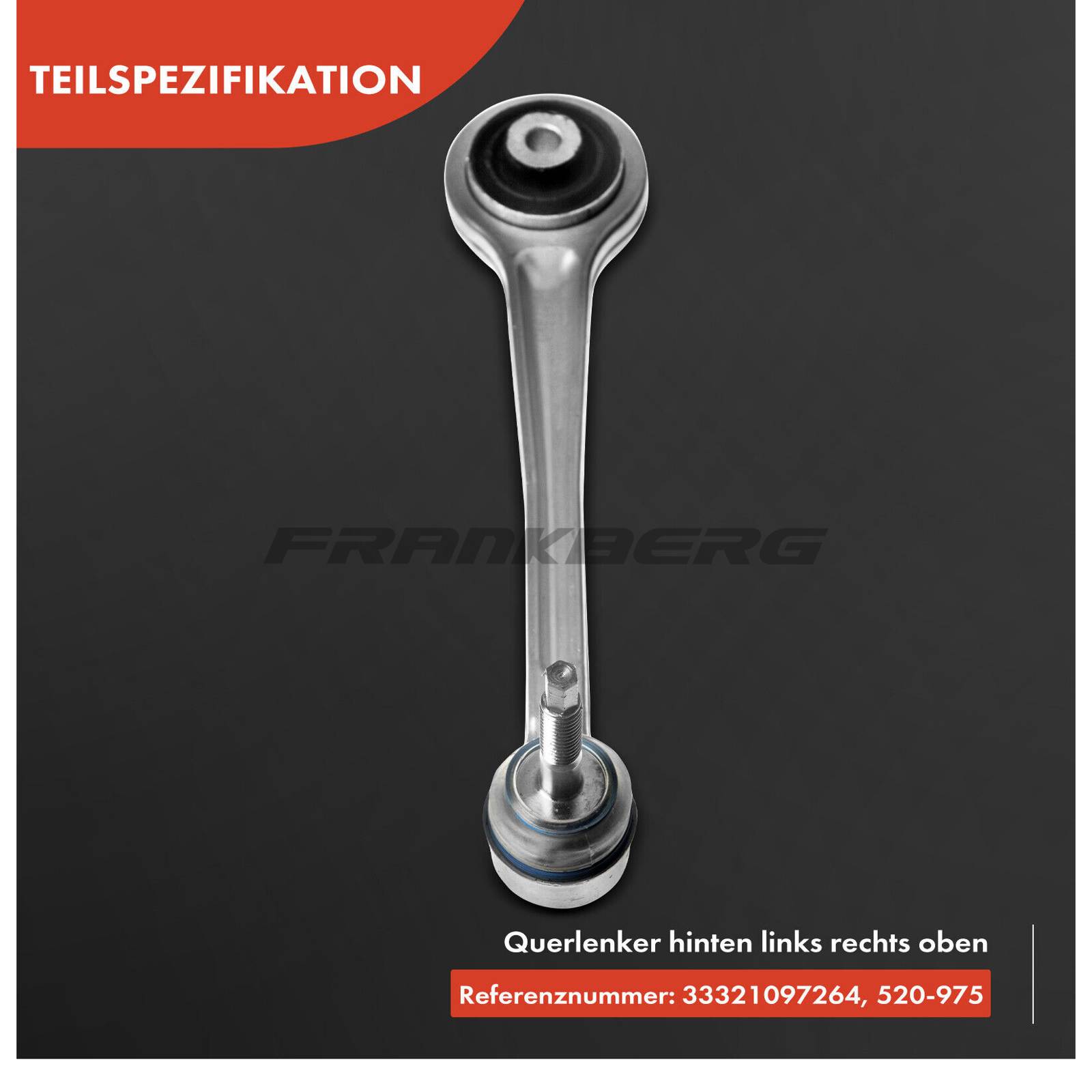 Control/Trailing Arm, wheel suspension
