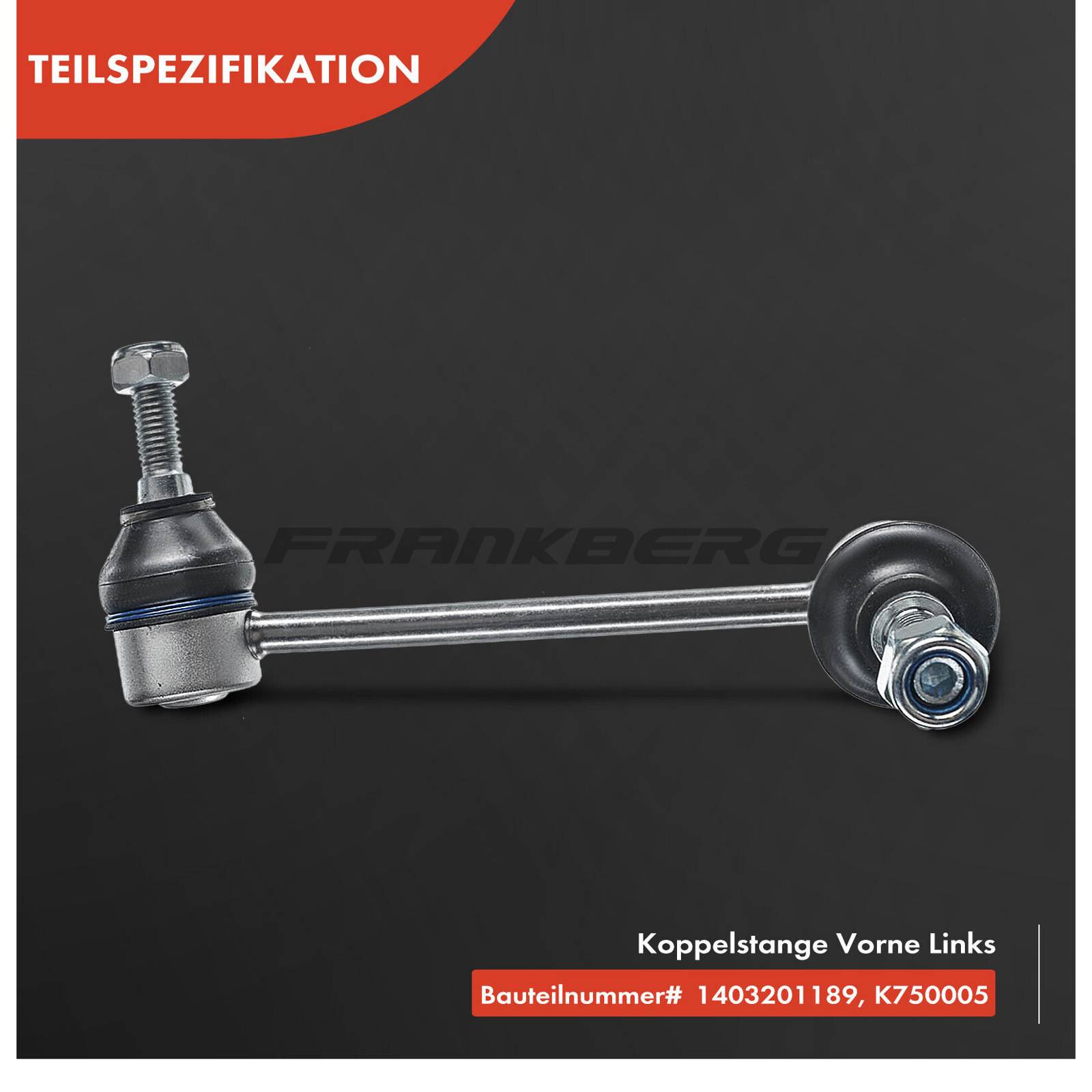 Control/Trailing Arm, wheel suspension