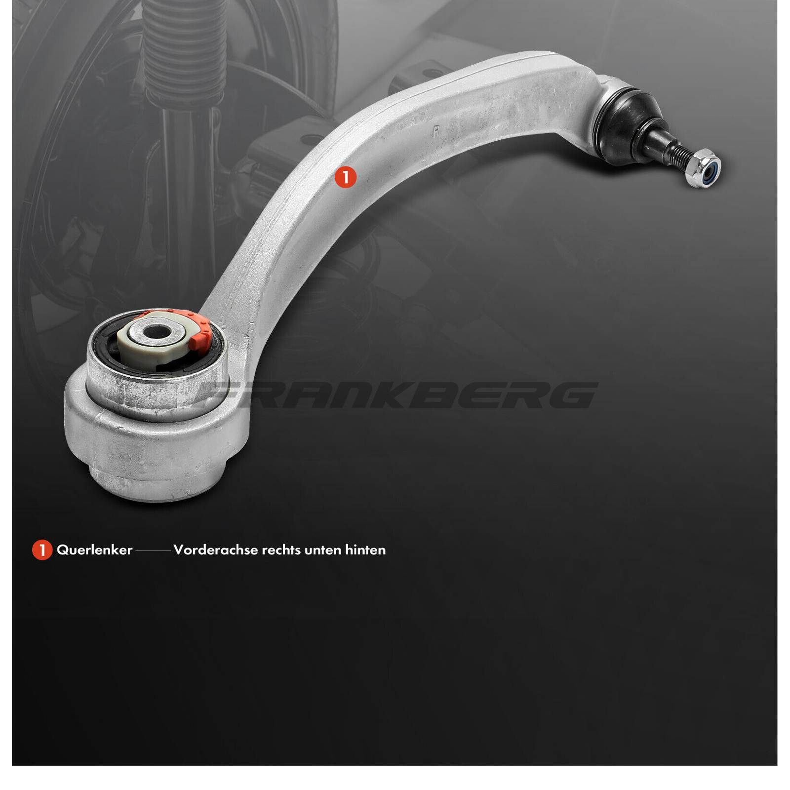 Control/Trailing Arm, wheel suspension