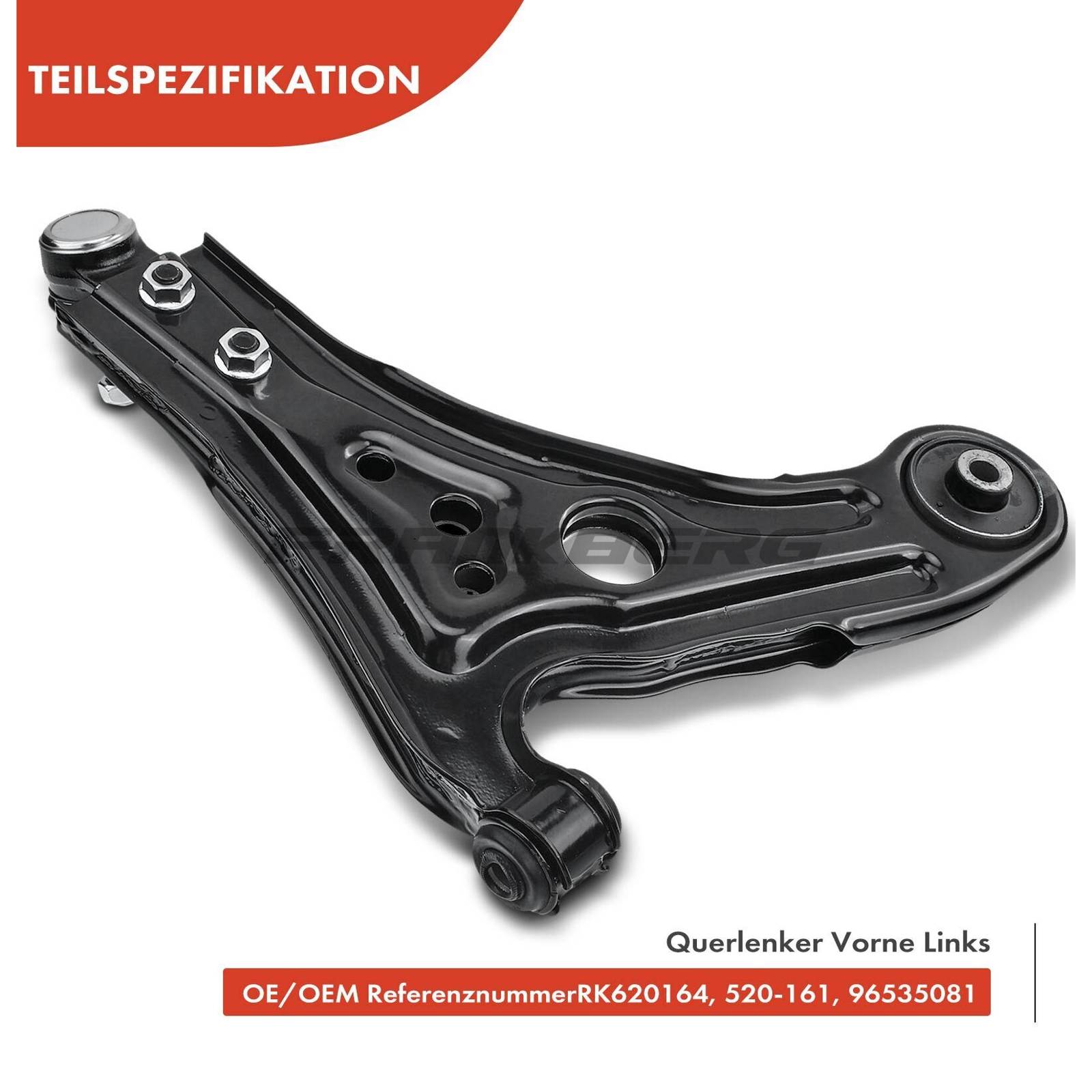 Control/Trailing Arm, wheel suspension