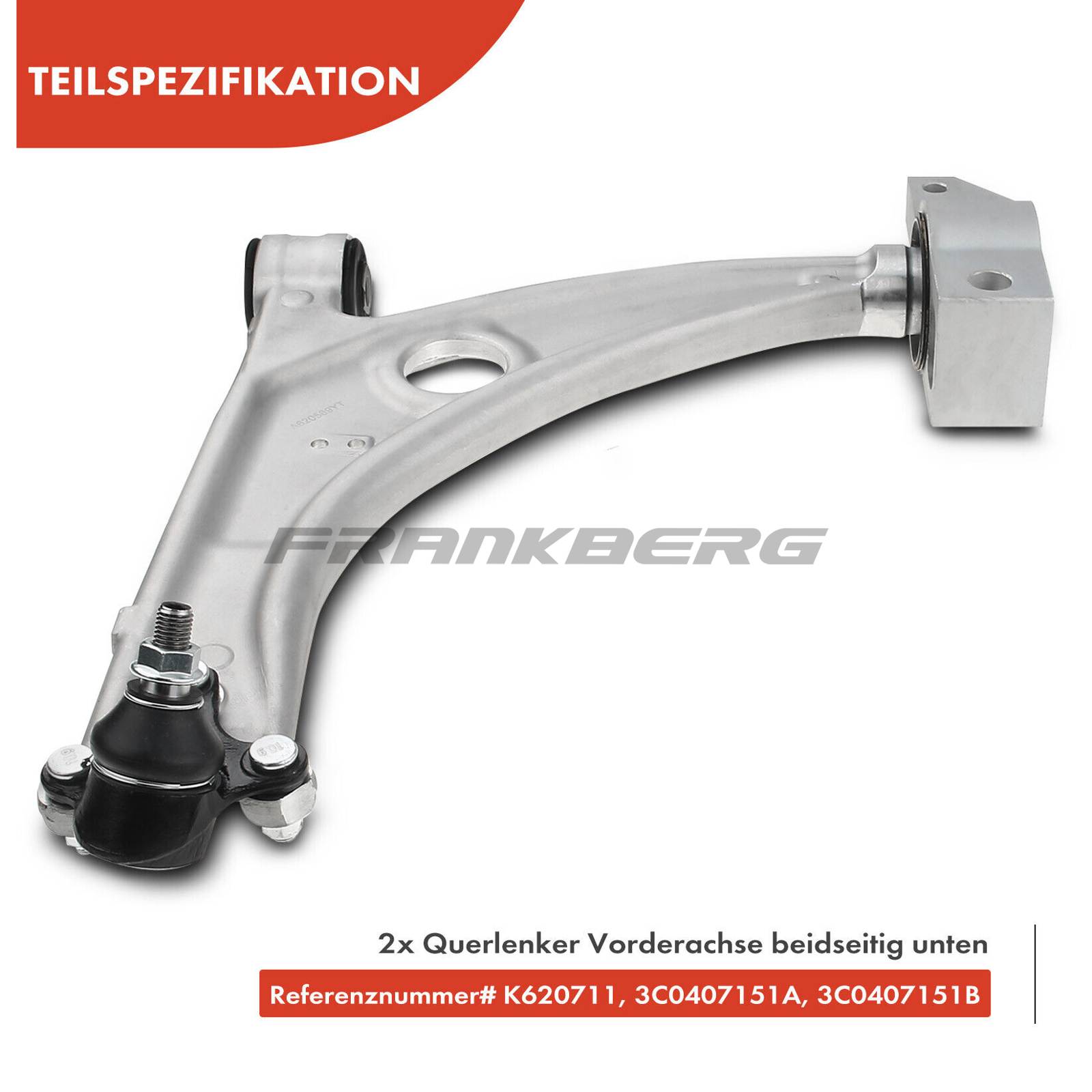 Control/Trailing Arm, wheel suspension (5481FB0006583)