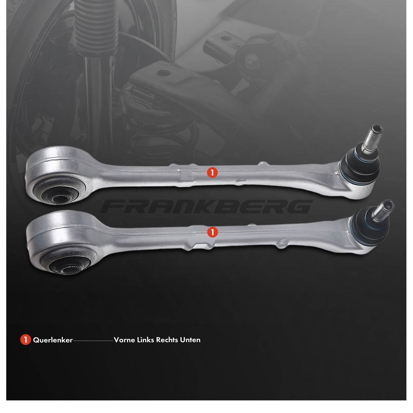 Control/Trailing Arm, wheel suspension