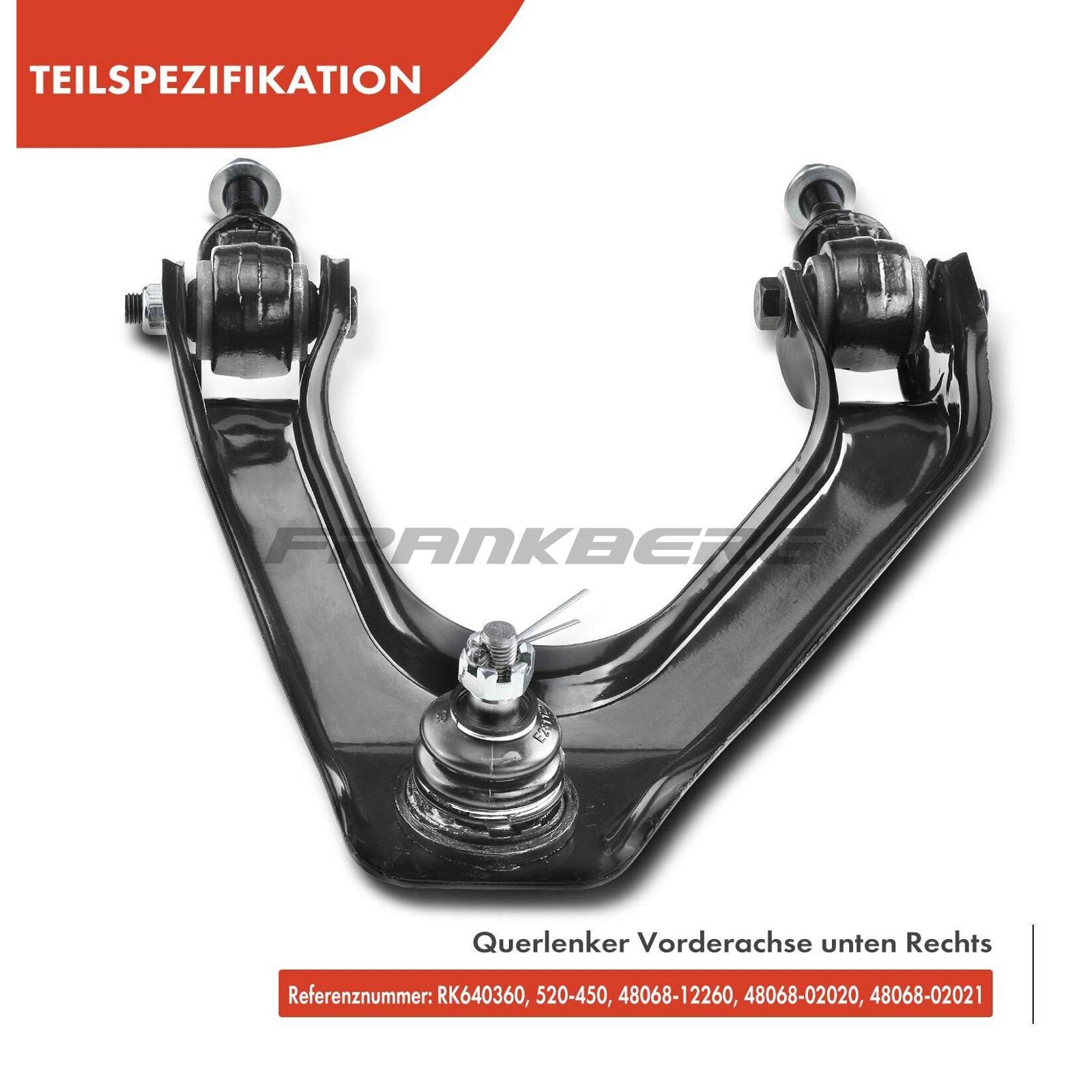 Control/Trailing Arm, wheel suspension