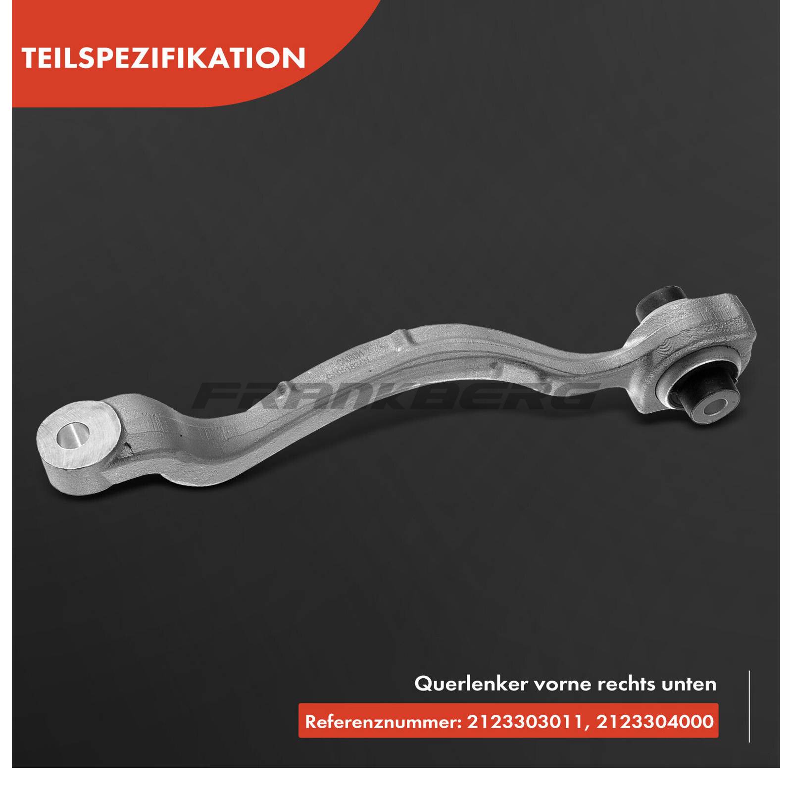Control/Trailing Arm, wheel suspension
