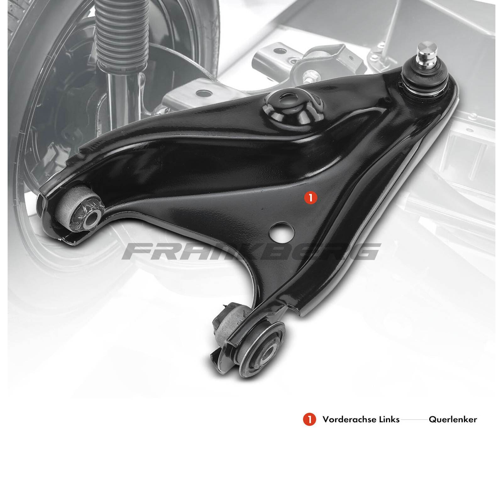 Control/Trailing Arm, wheel suspension (5481FB0006761)