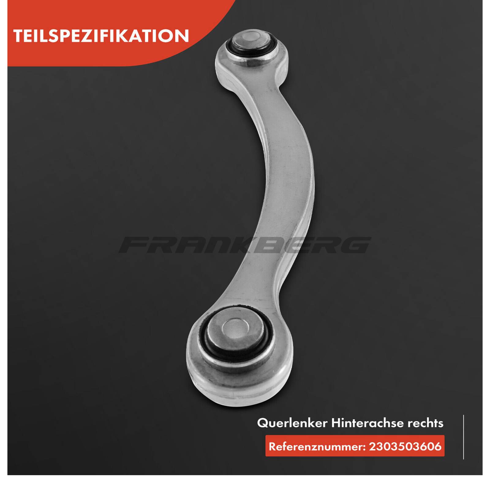 Control/Trailing Arm, wheel suspension