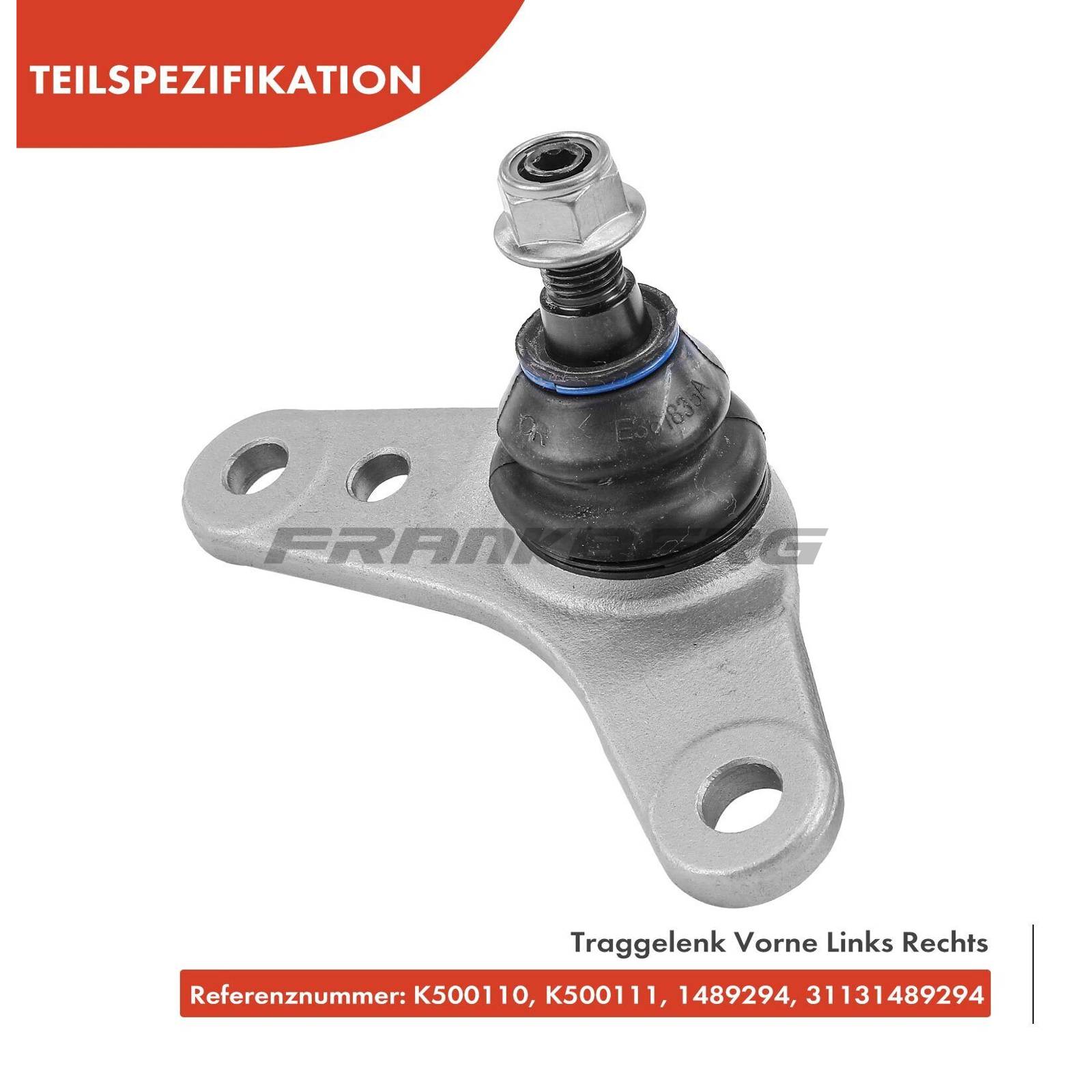 Control/Trailing Arm, wheel suspension