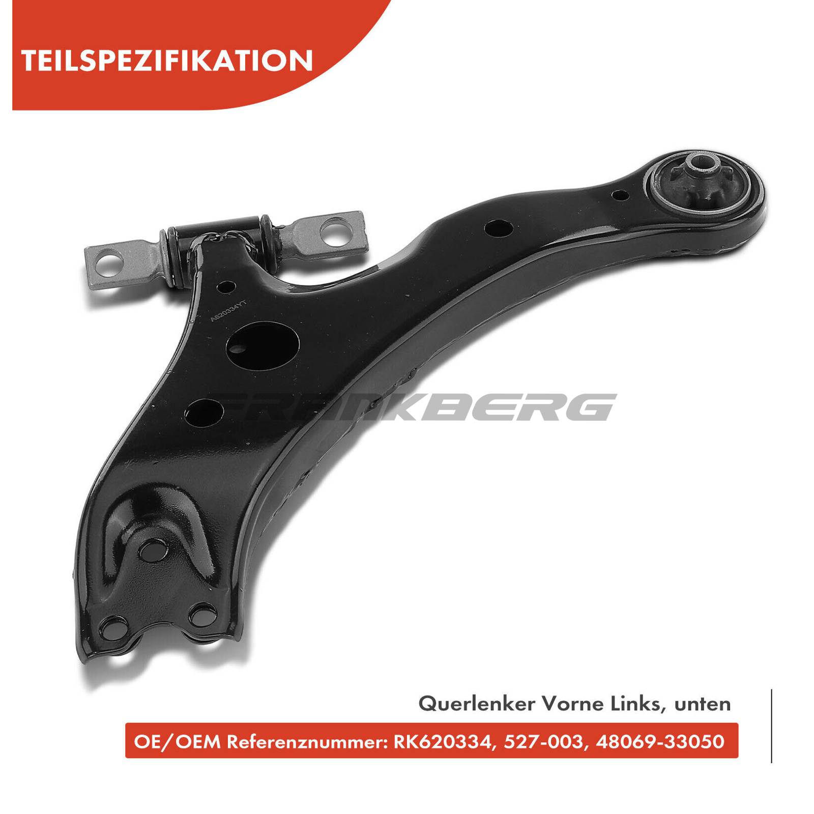 Control/Trailing Arm, wheel suspension