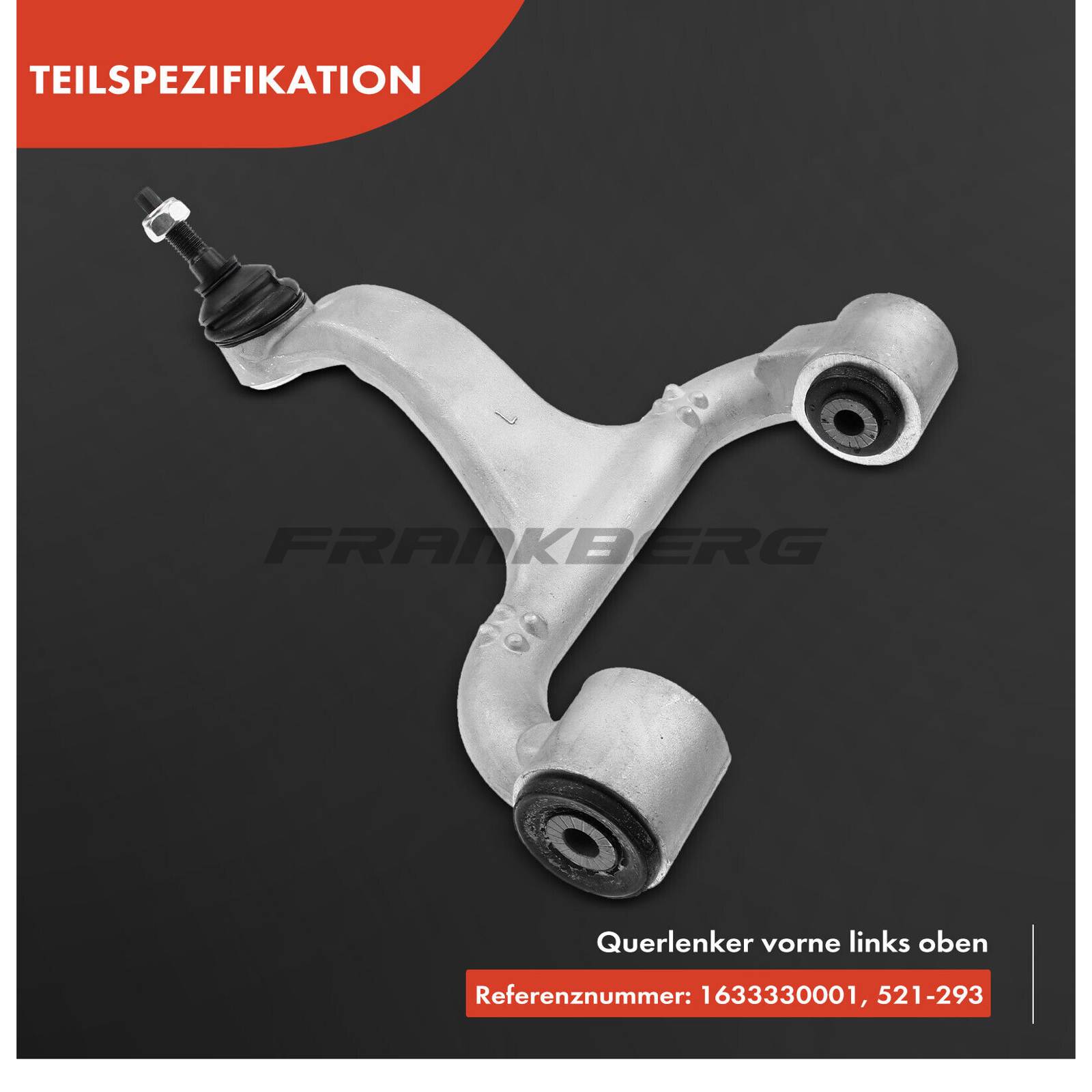 Control/Trailing Arm, wheel suspension