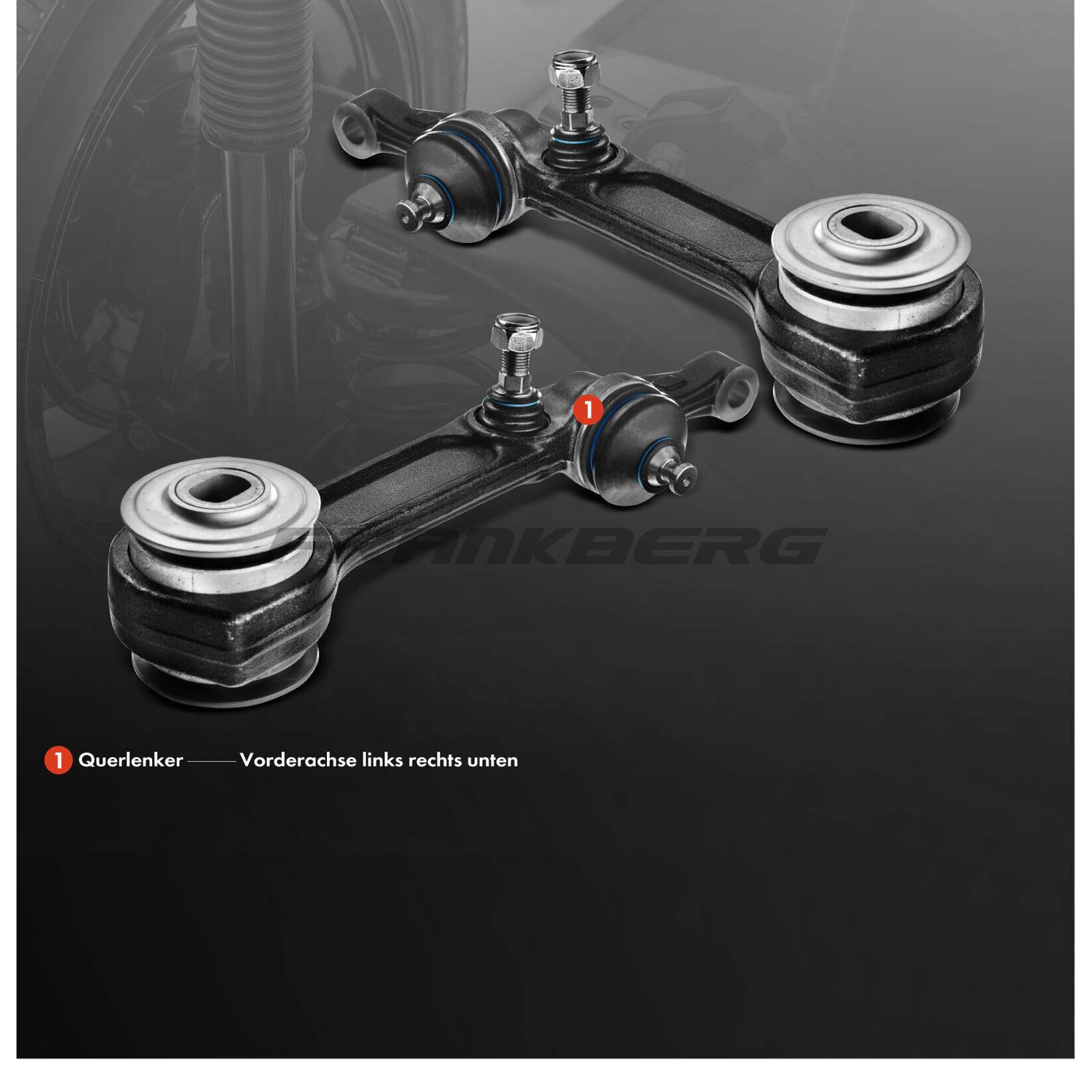 Control/Trailing Arm, wheel suspension
