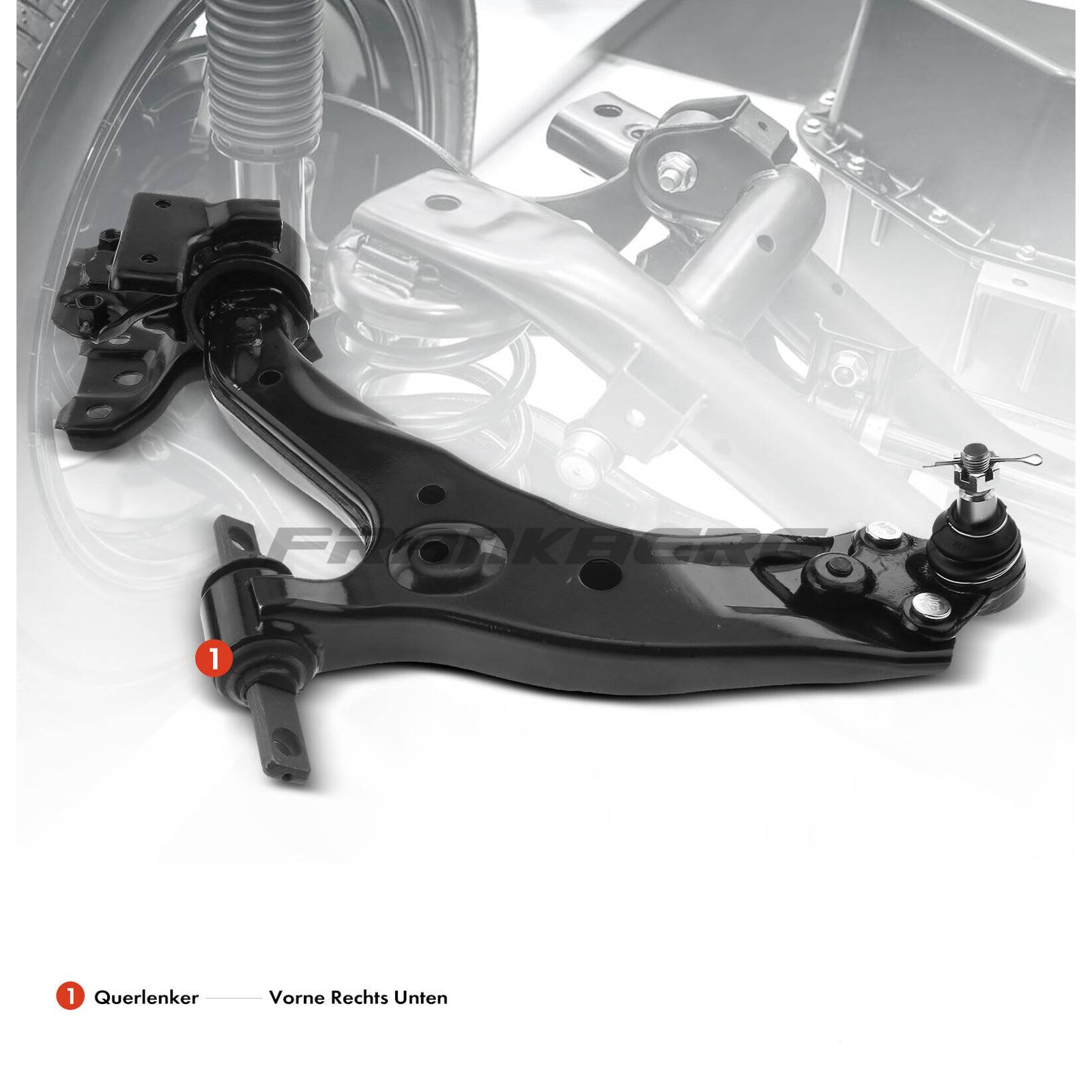 Control/Trailing Arm, wheel suspension (5481FB0006697)