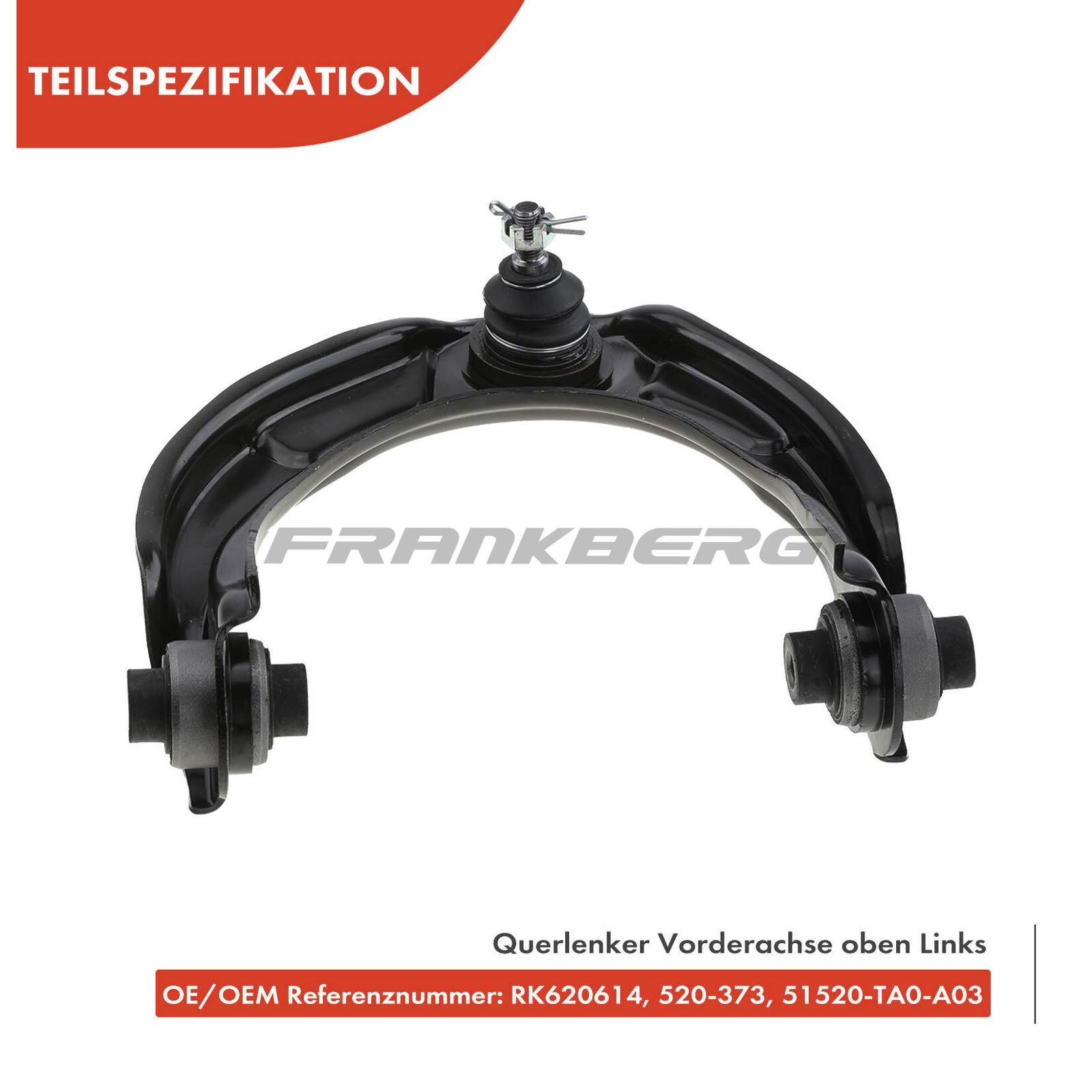 Control/Trailing Arm, wheel suspension