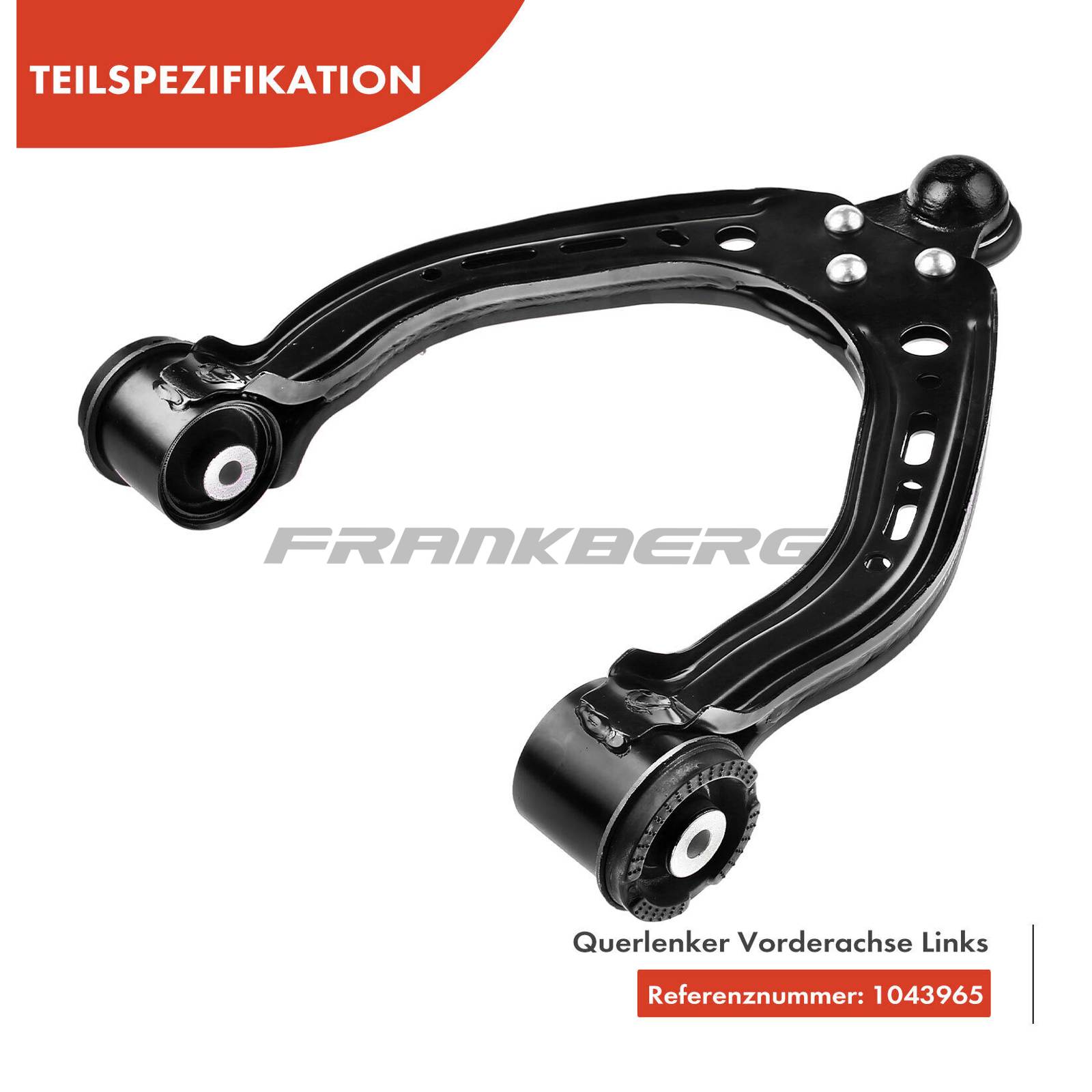 Control/Trailing Arm, wheel suspension