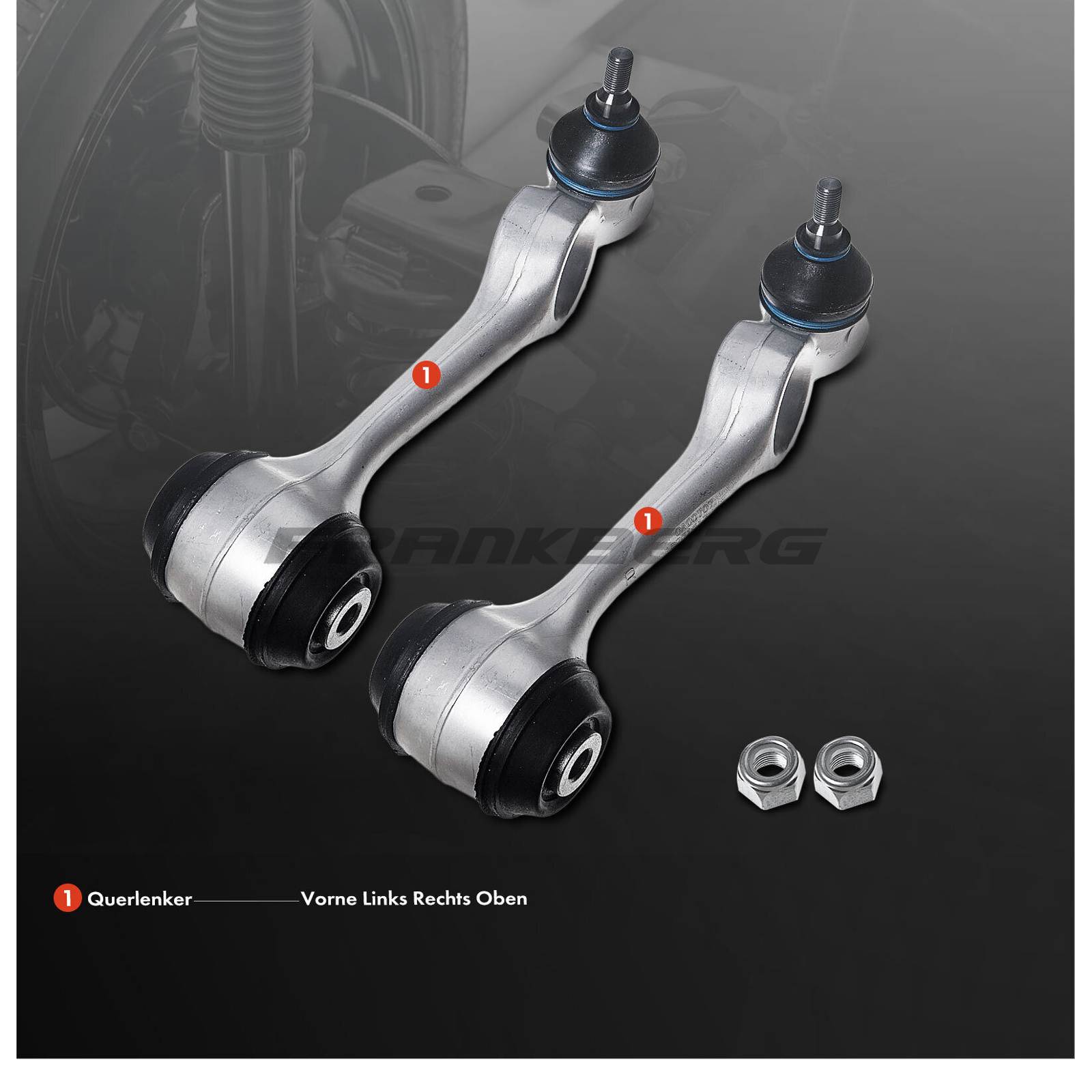 Control/Trailing Arm, wheel suspension