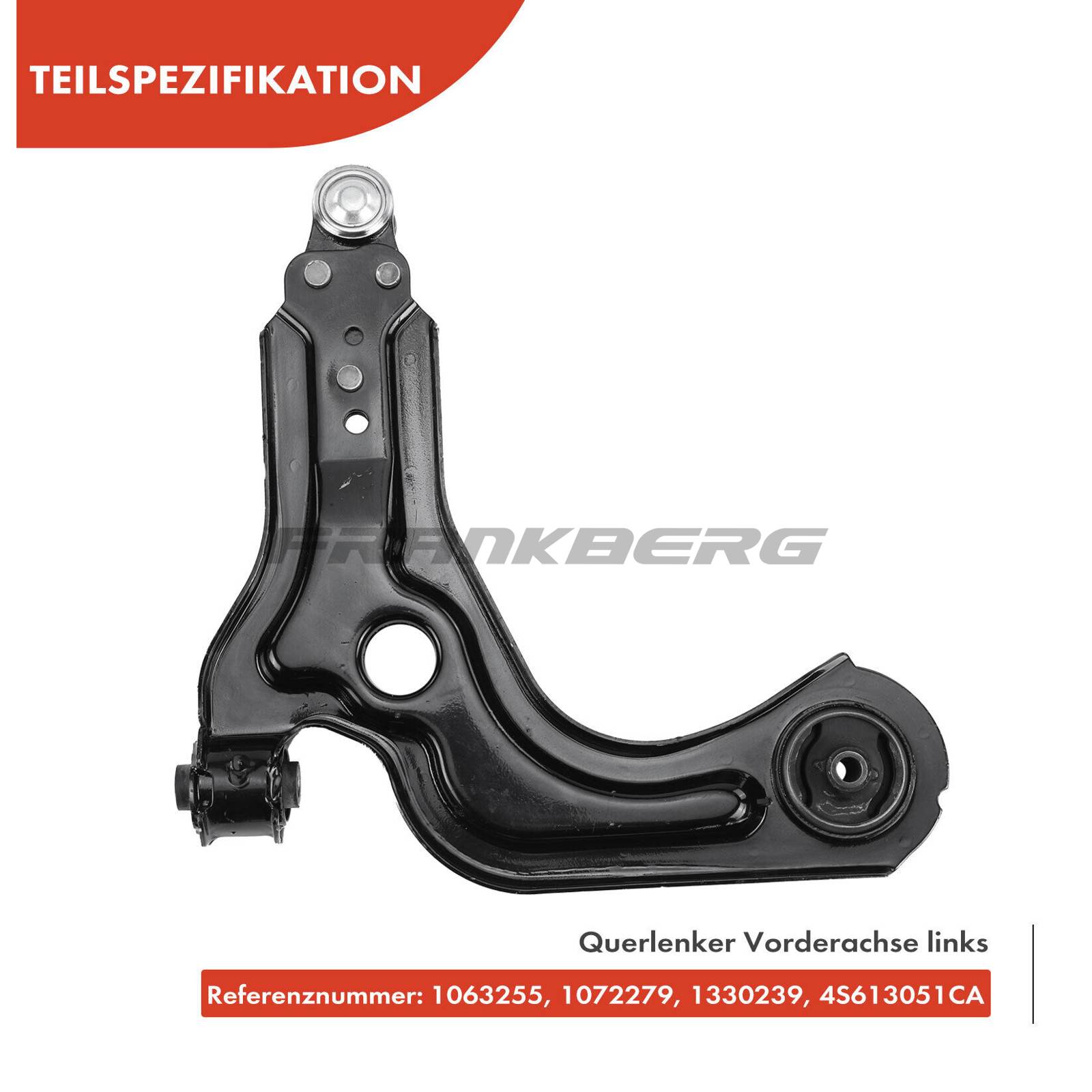 Control/Trailing Arm, wheel suspension