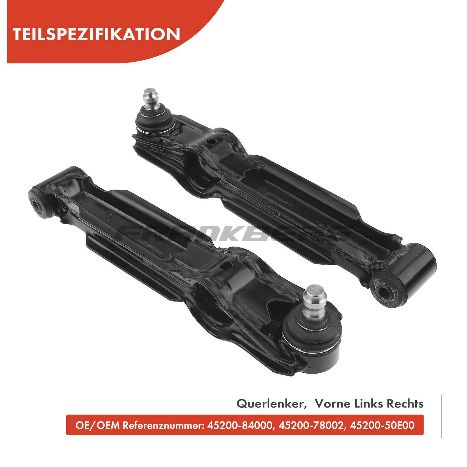 Control/Trailing Arm, wheel suspension