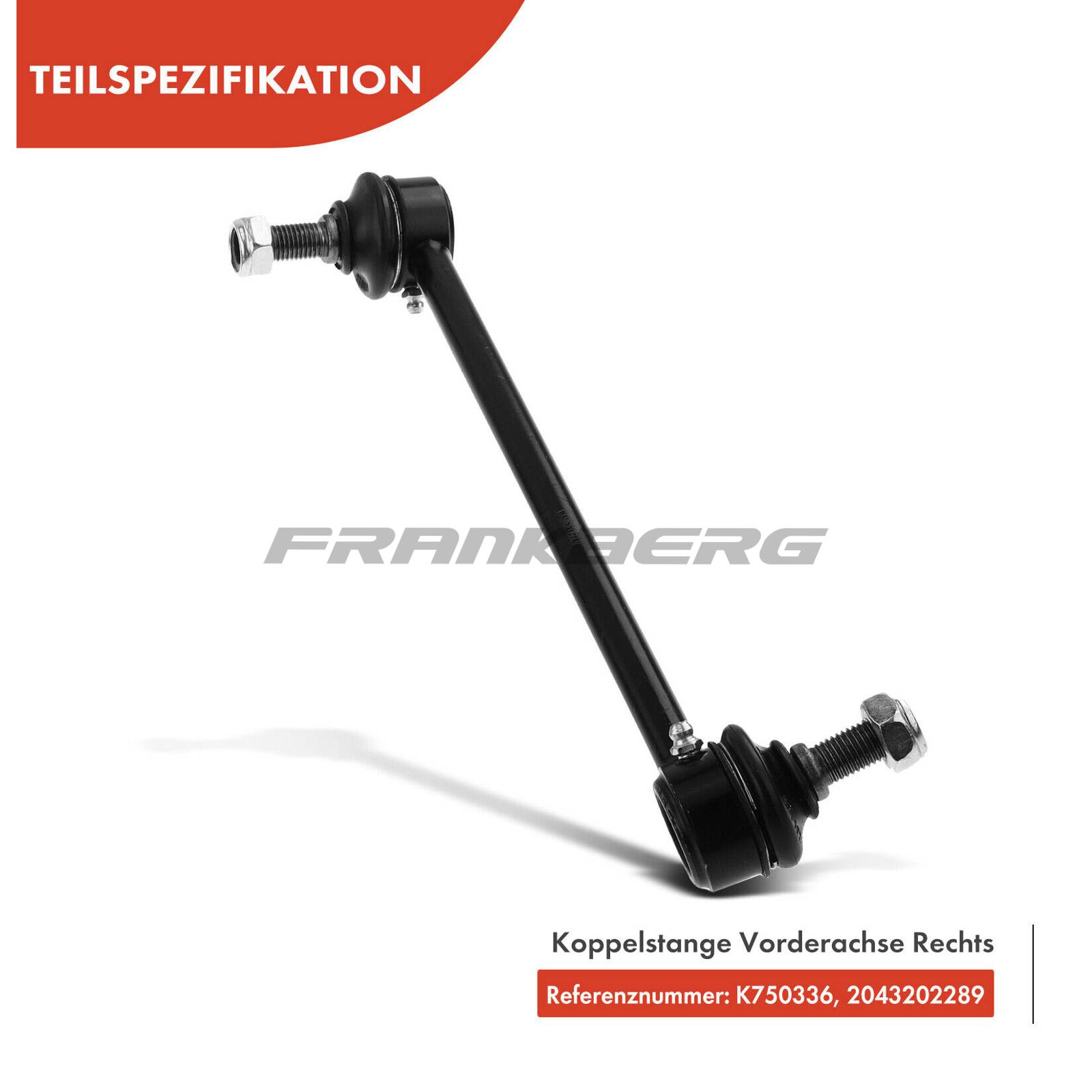 Bushing, stabiliser coupling rod