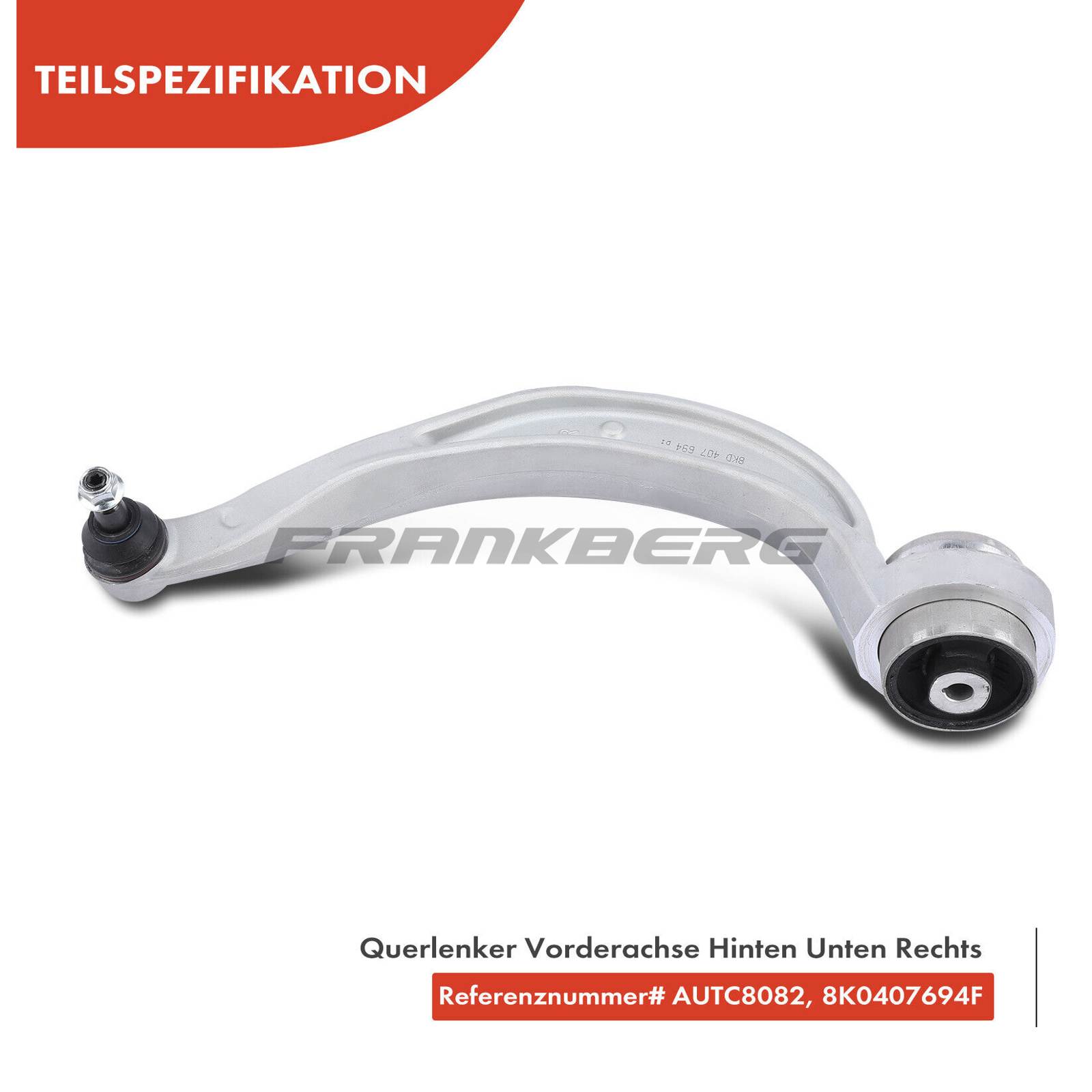 Control/Trailing Arm, wheel suspension