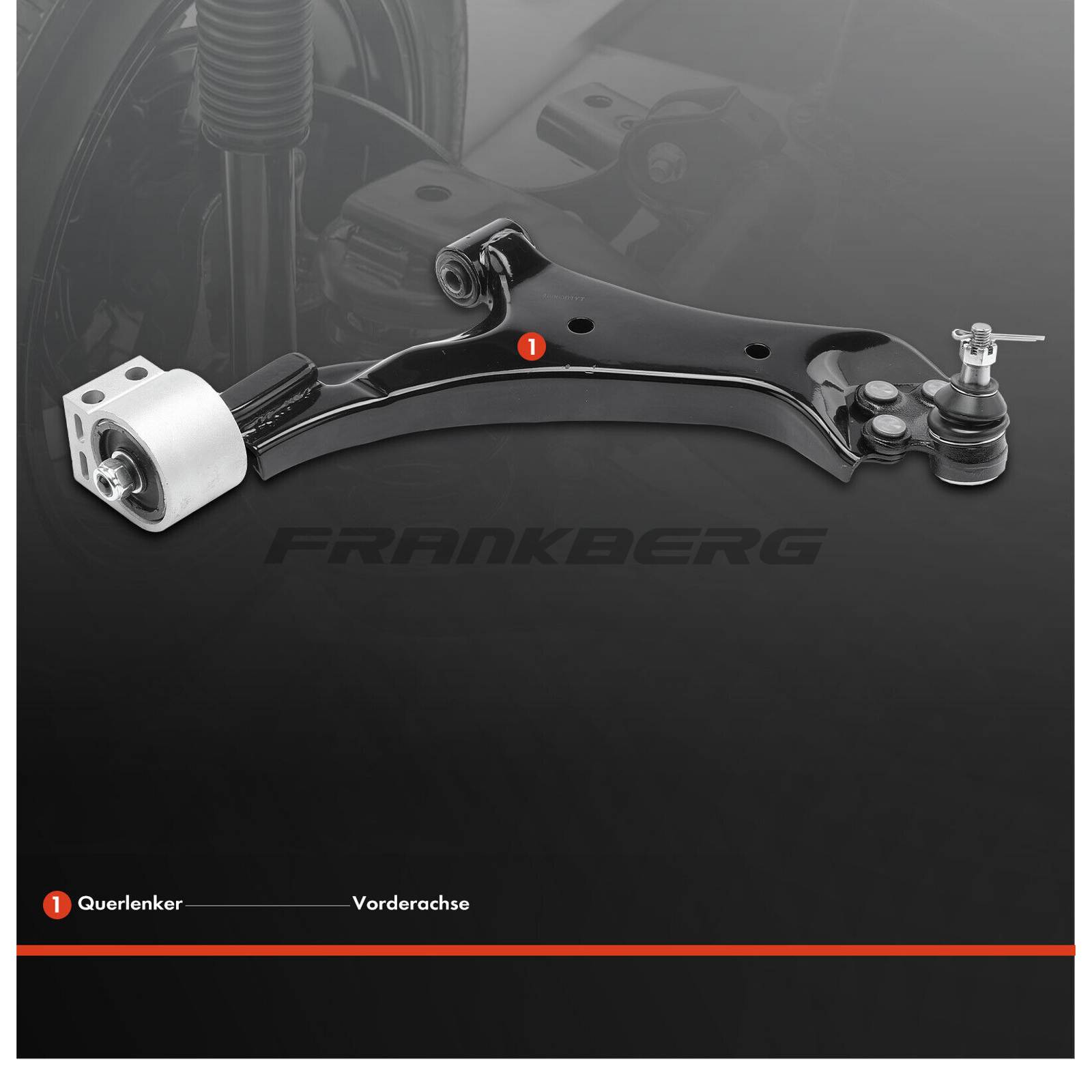 Control/Trailing Arm, wheel suspension