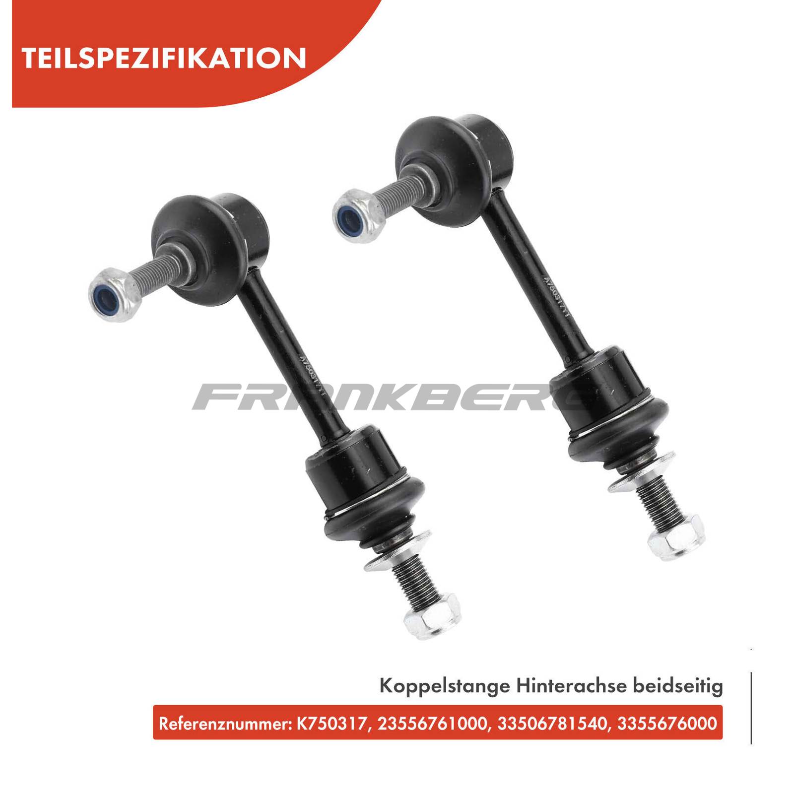 Bushing, stabiliser coupling rod