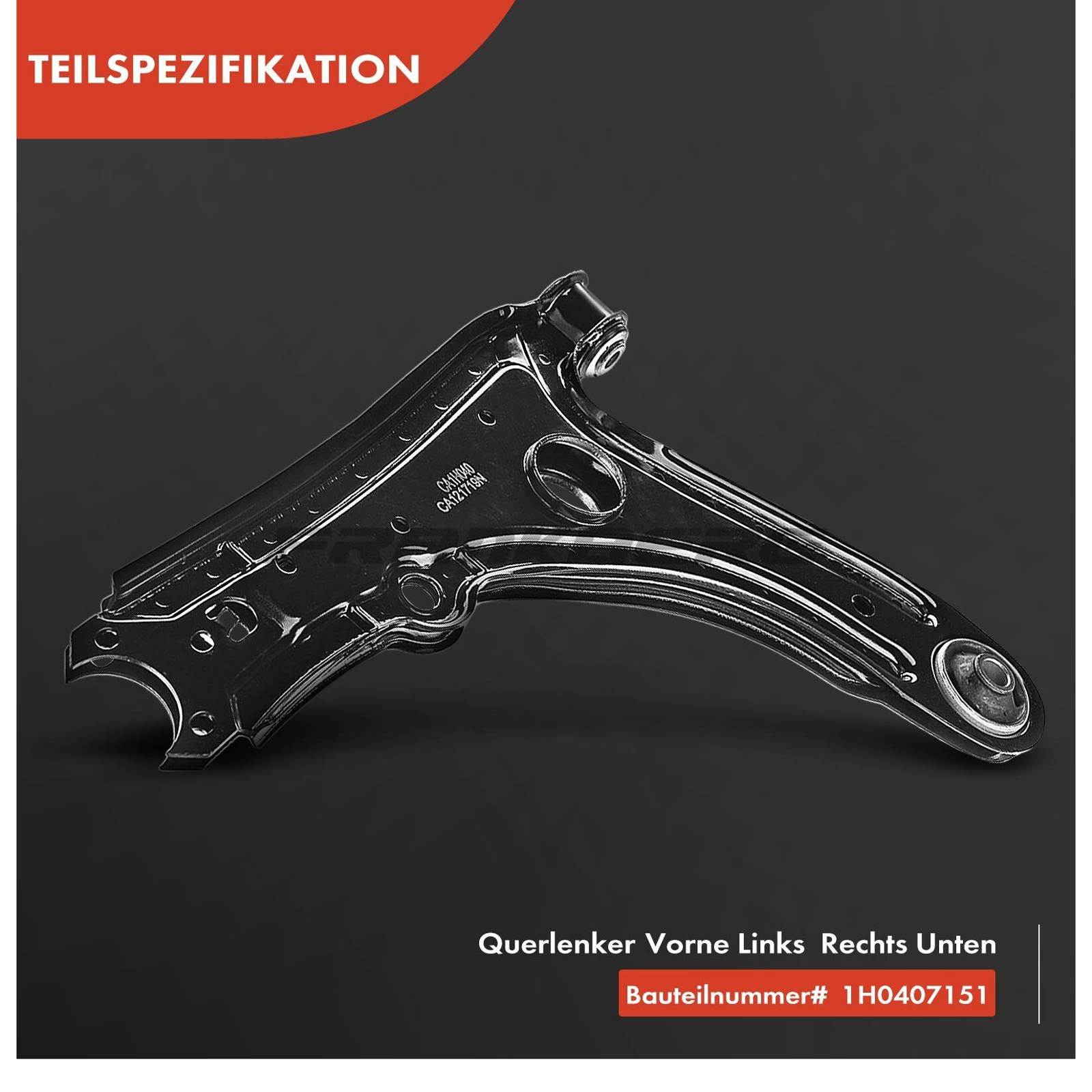 Control/Trailing Arm, wheel suspension