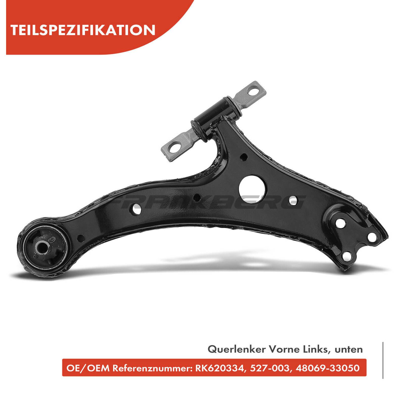 Control/Trailing Arm, wheel suspension