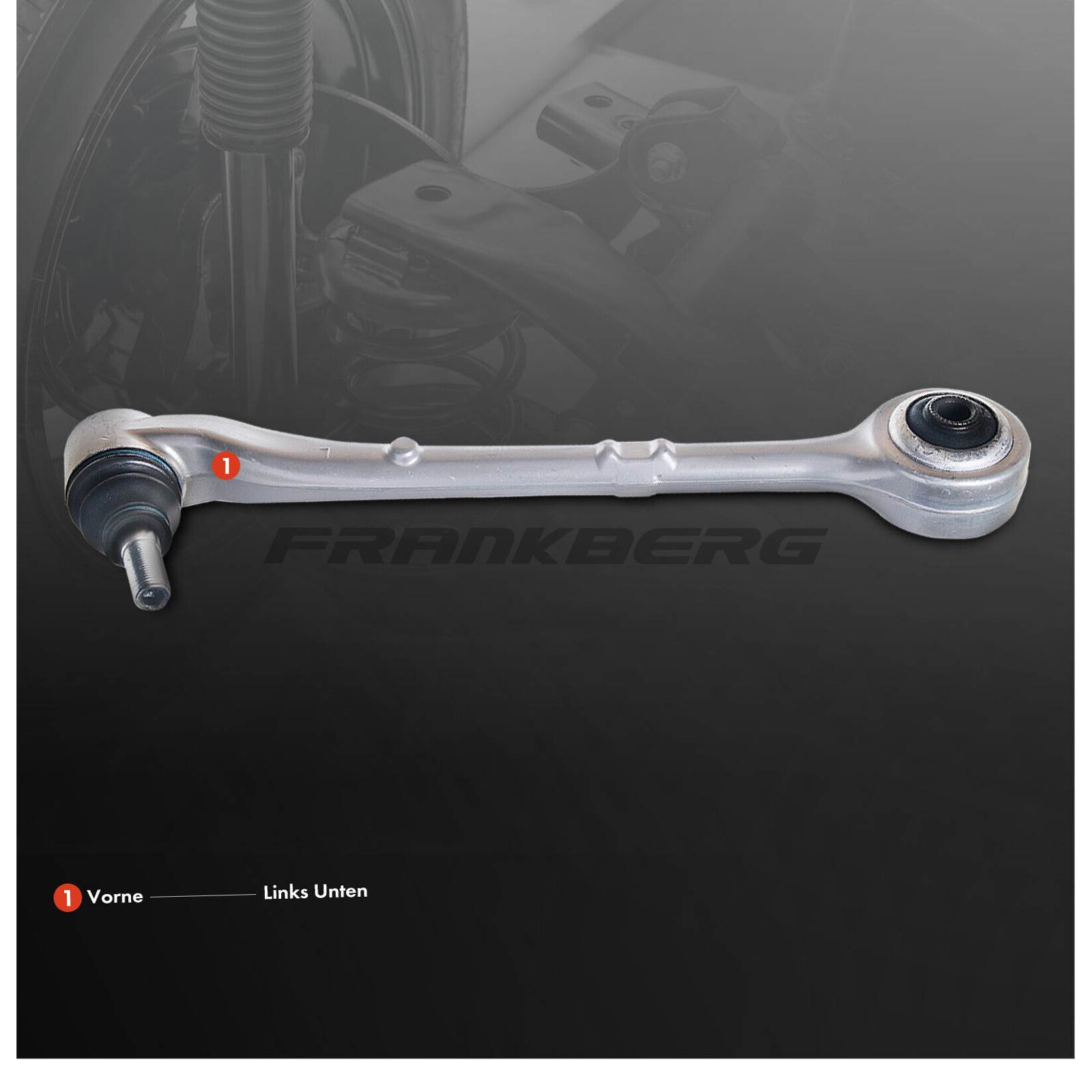 Control/Trailing Arm, wheel suspension
