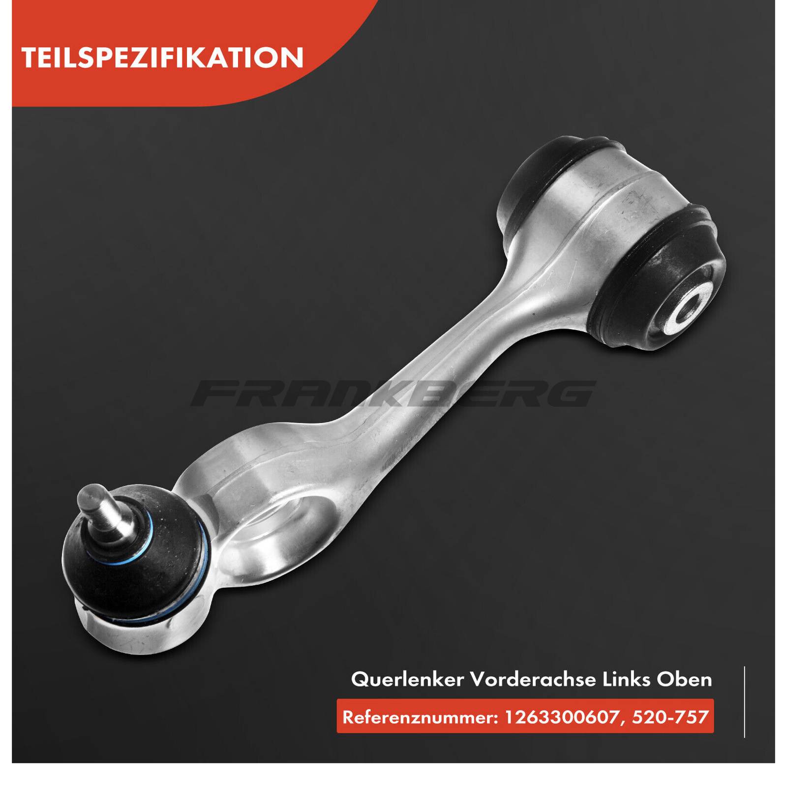 Control/Trailing Arm, wheel suspension