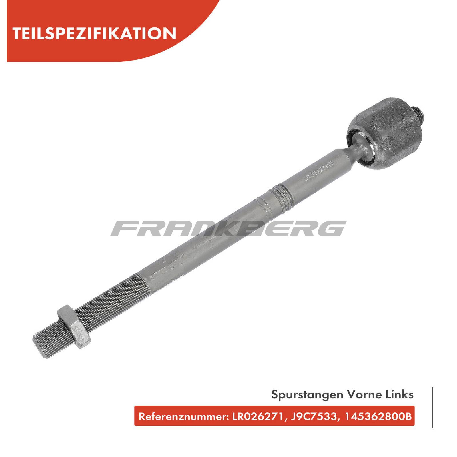 Control/Trailing Arm, wheel suspension